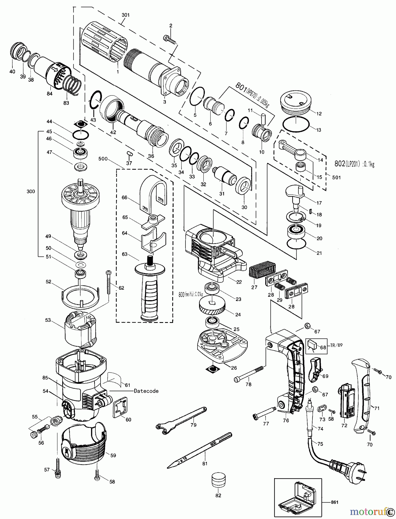 STANLEY HAMMERS ROTARY HAMMERS SDS-PLUS MEISSELHAMMER STHM5KS Seite 1