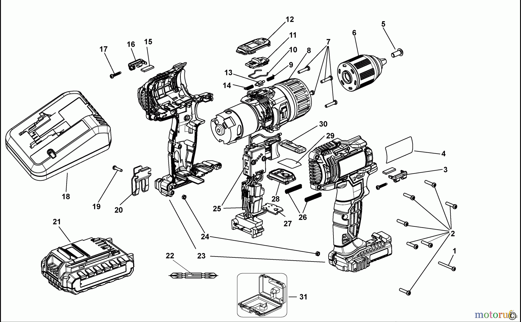  STANLEY CORDLESS DRILLS CDLS DRILLS 18V BOHRHAMMER STDC18LHBKA Seite 1