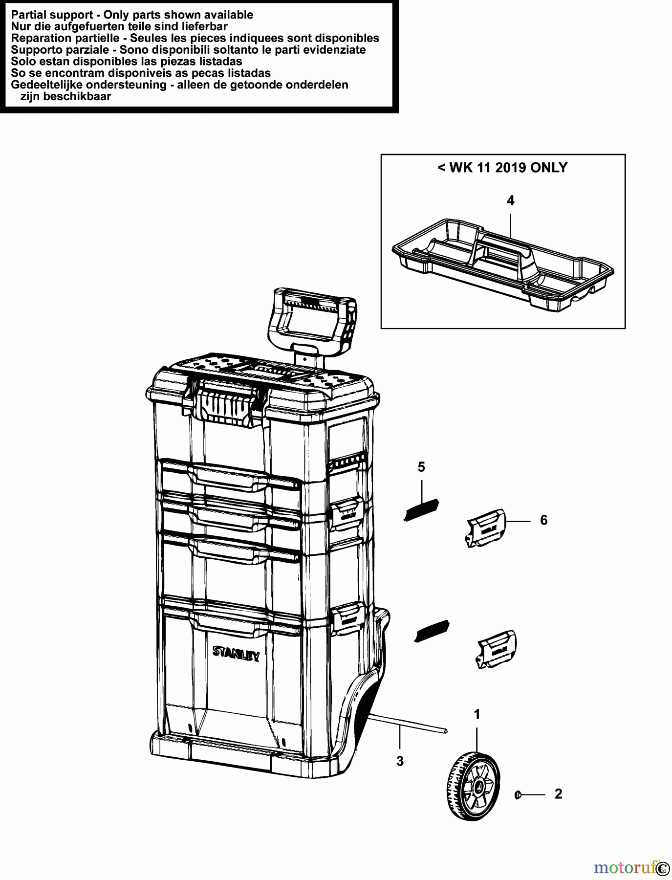  STANLEY STORAGE WORKCENTRES HEIMWERKERBANK 1-79-206 Seite 1