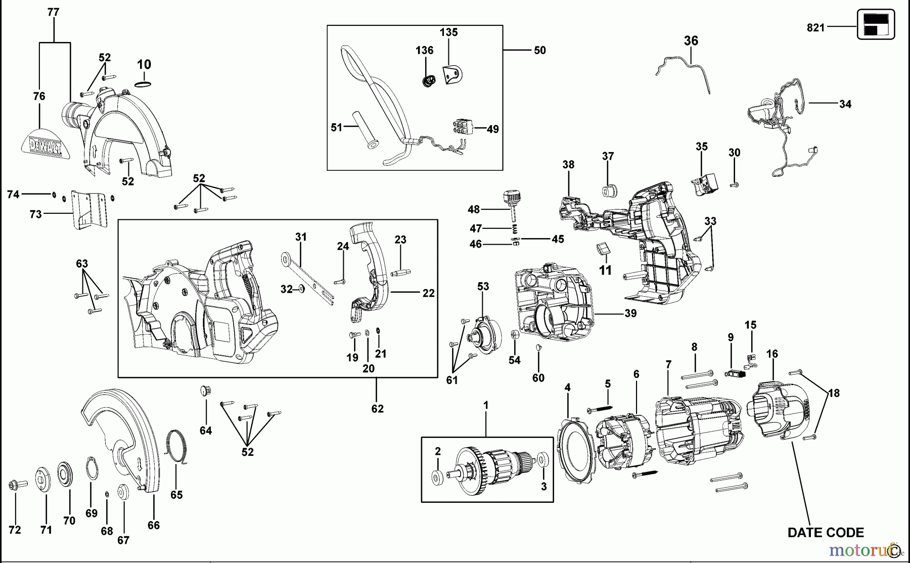  DEWALT HOLZARBEITEN  Gehrungssägen GEHRUNGSSÄGE DWS773 Seite 1