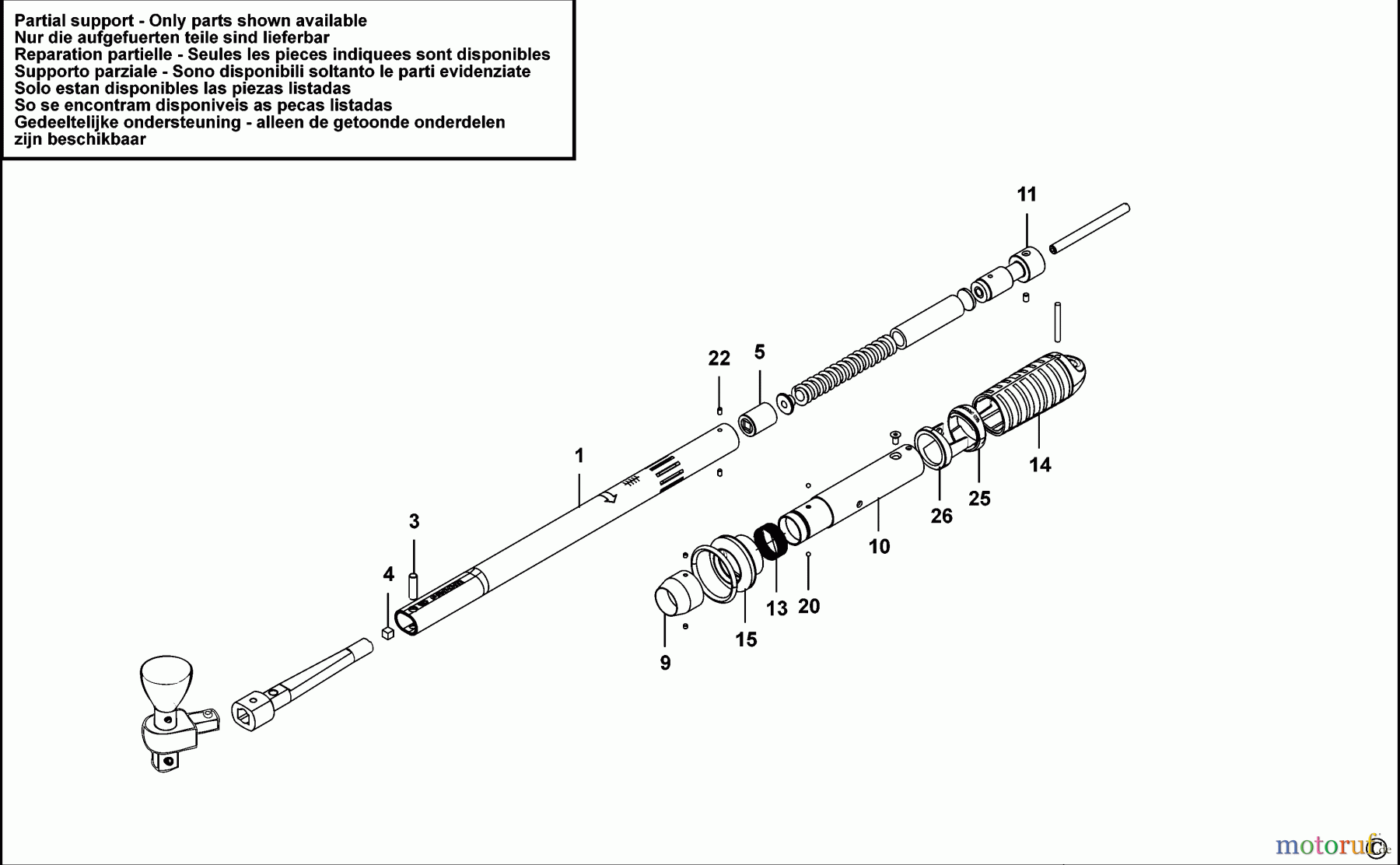 FACOM WRENCHES SCHLUESSEL S.306A100 Seite 1