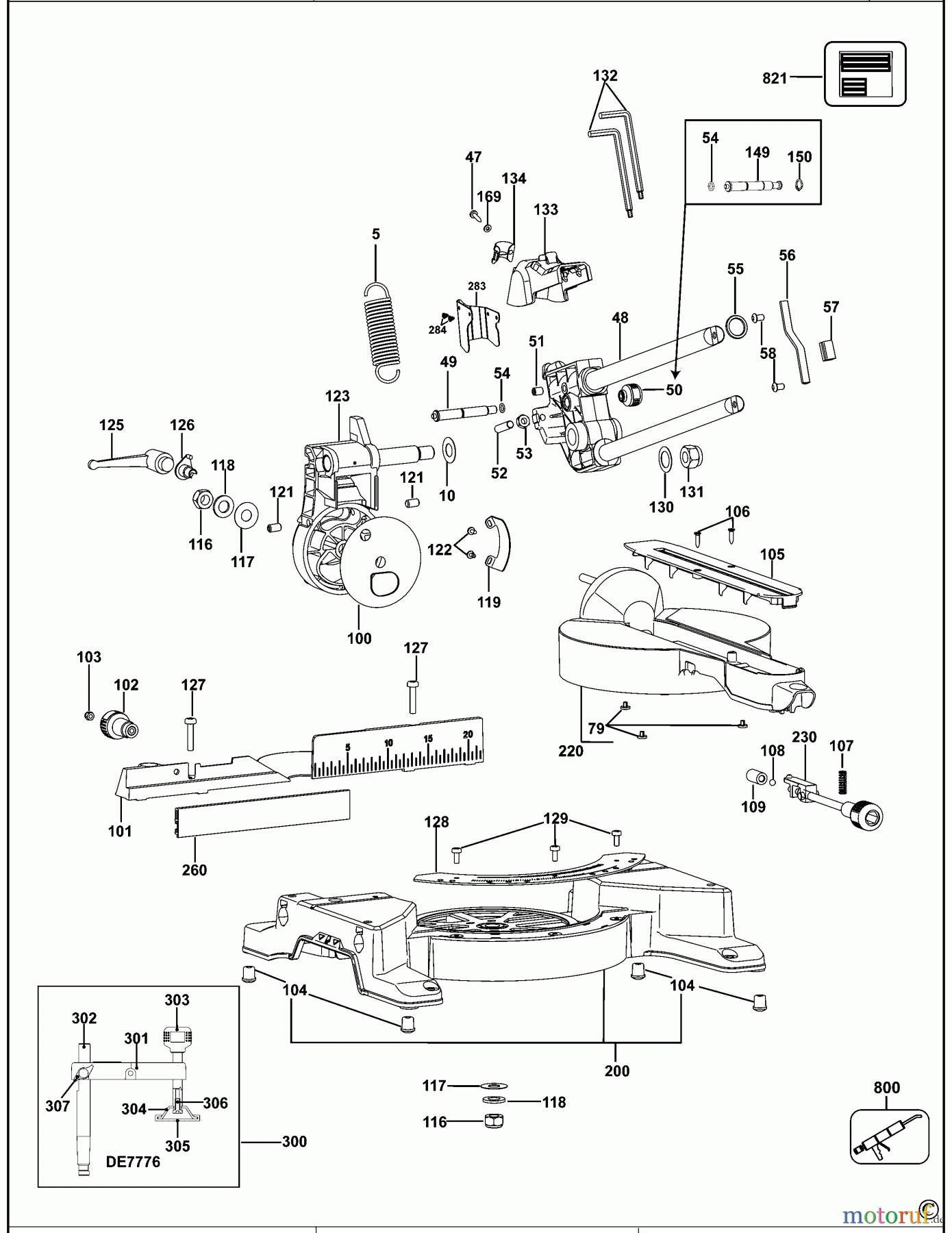 DEWALT HOLZARBEITEN  Gehrungssägen GEHRUNGSSÄGE DWS777 Seite 2