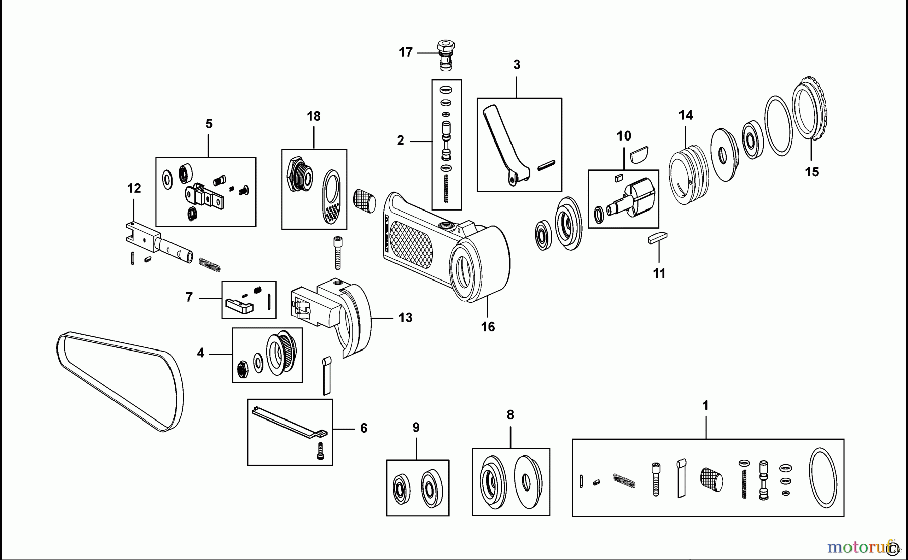  FACOM POWER TOOLS AIR TOOLS BANDSCHLEIFER V.402F Seite 1