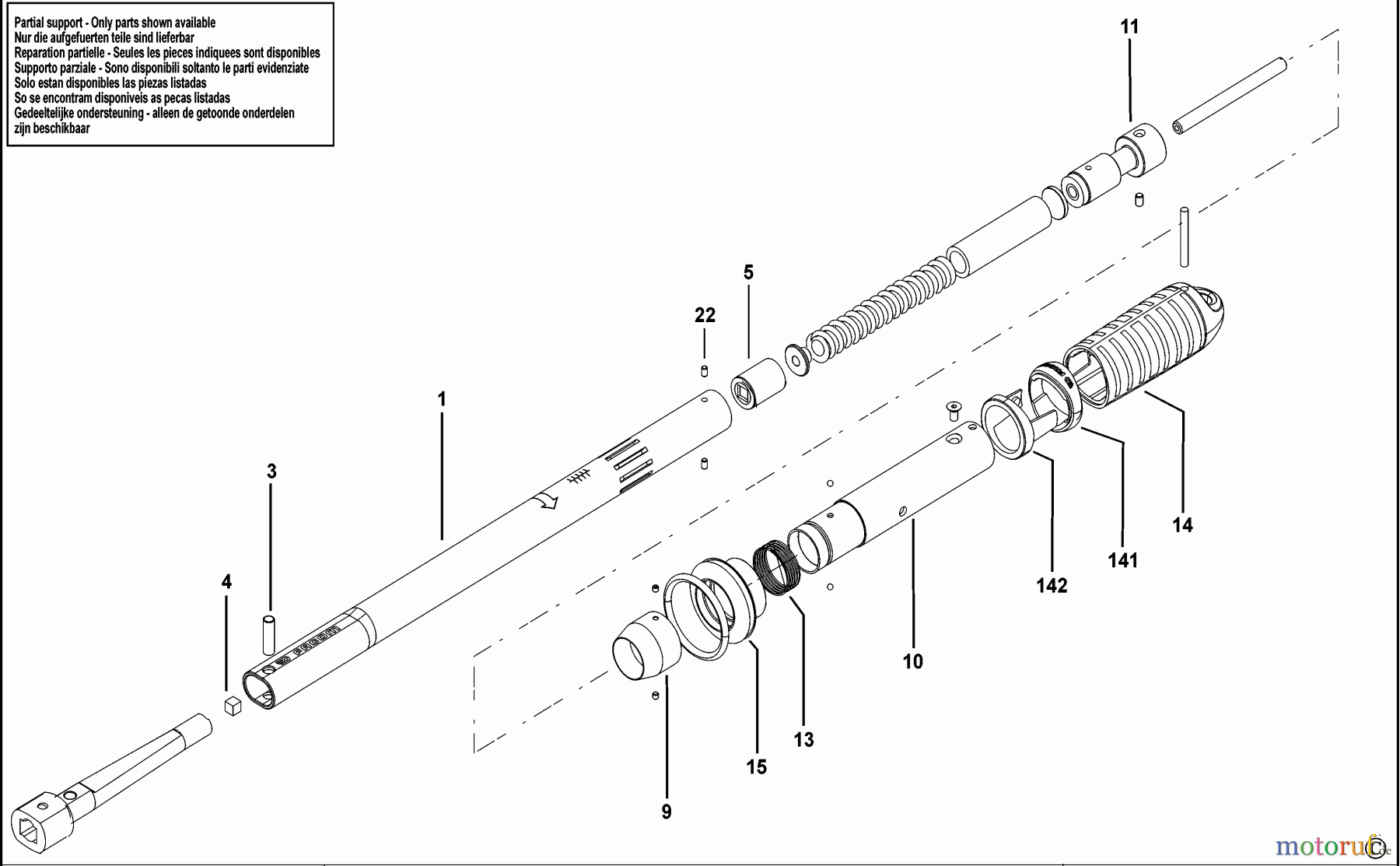  USAG WRENCHES TORQUE CONTROL SCHLUESSEL 811 R 100 Seite 1