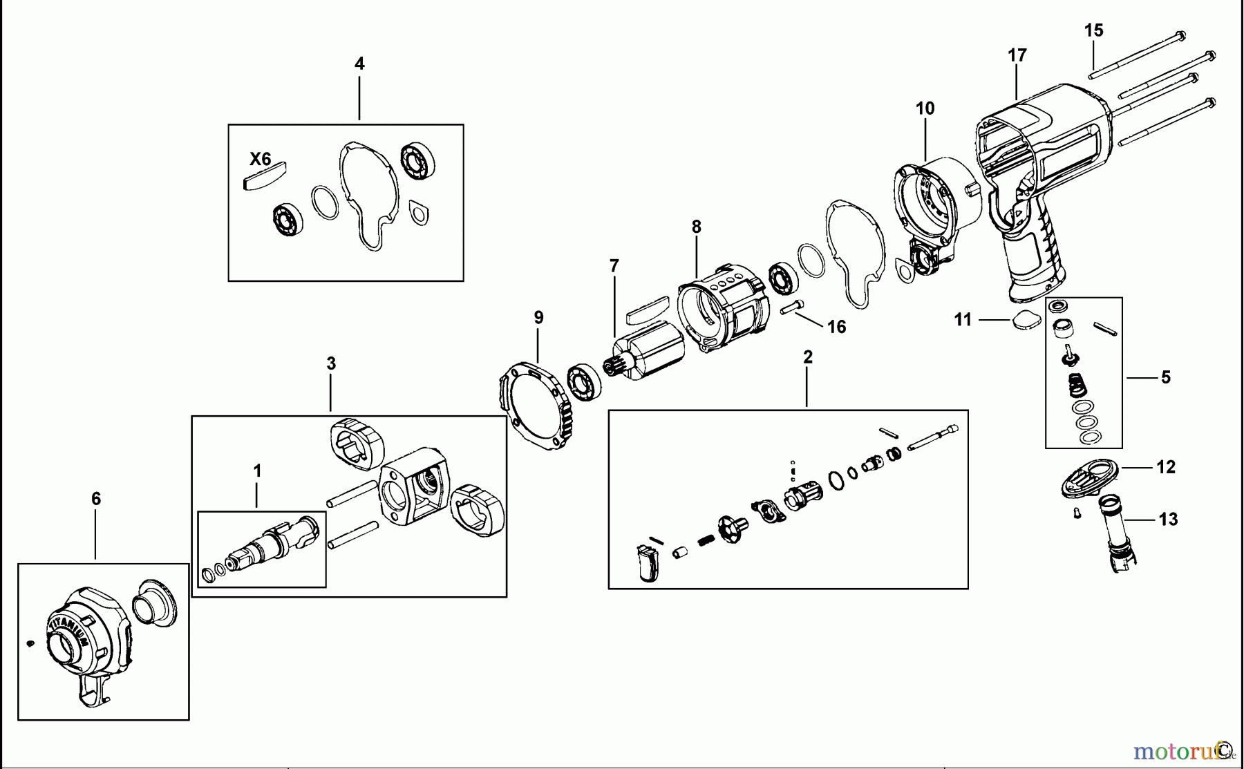 FACOM POWER TOOLS AIR TOOLS SCHLAGSCHRAUBENSCHL. NS.3000F Seite 1