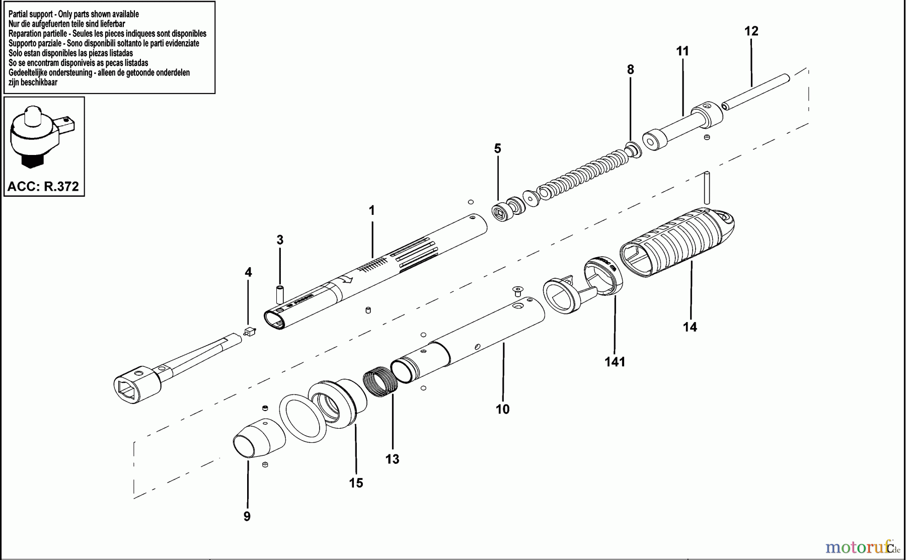 FACOM WRENCHES SCHLUESSEL R.306A25 Seite 1