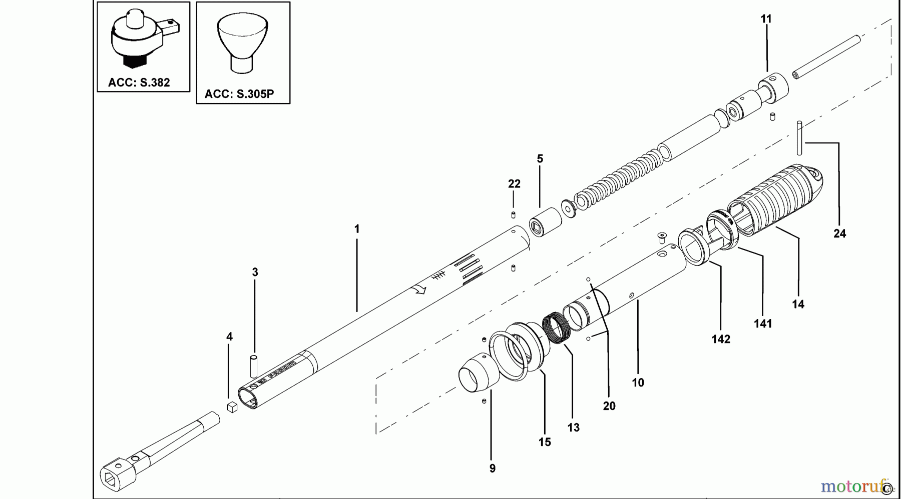 FACOM WRENCHES SCHLUESSEL S.306A200 Seite 1