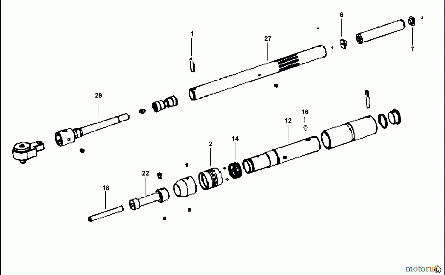 FACOM WRENCHES SCHLUESSEL R.306U Seite 1