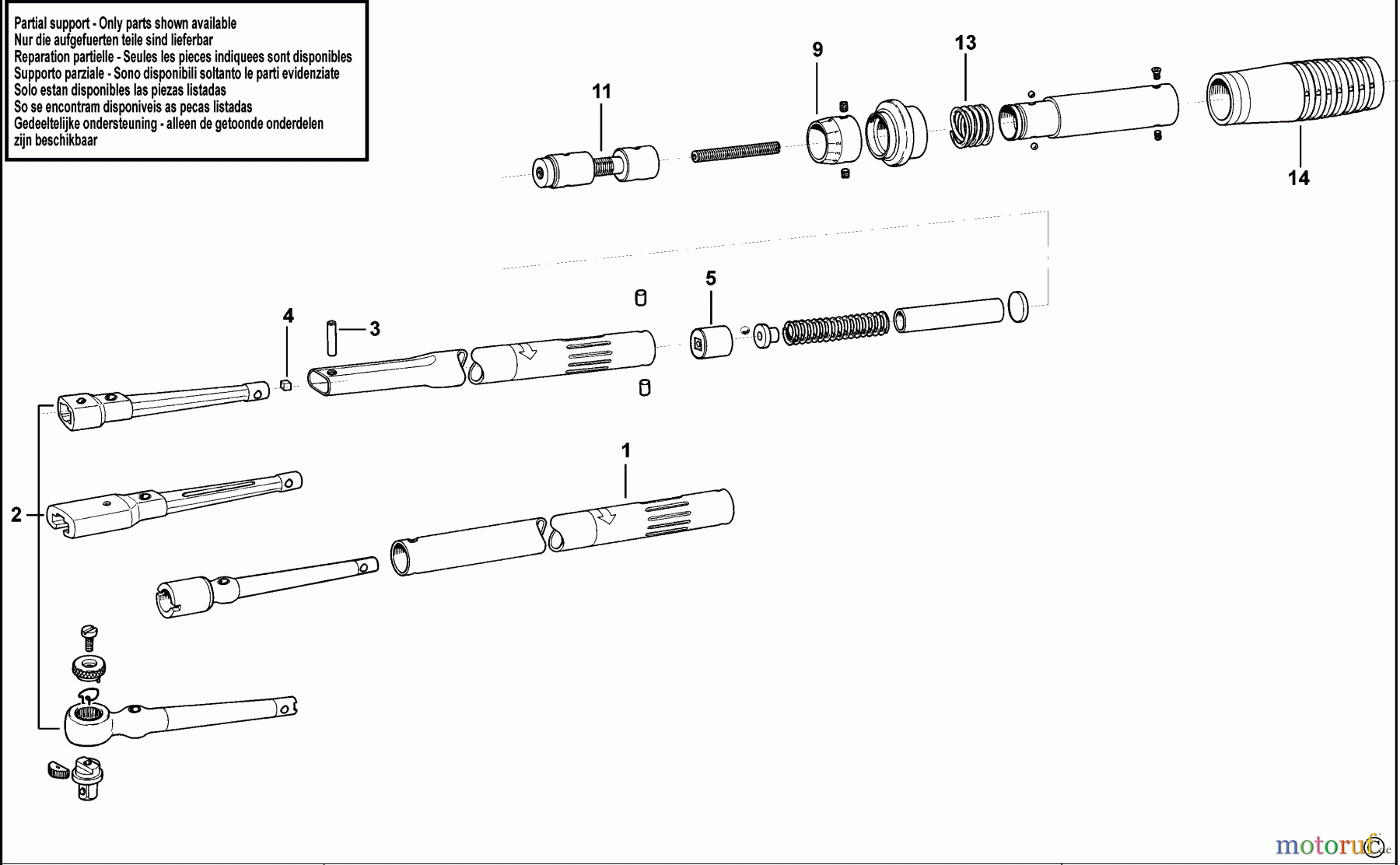 FACOM WRENCHES SCHLUESSEL S.315R Seite 1