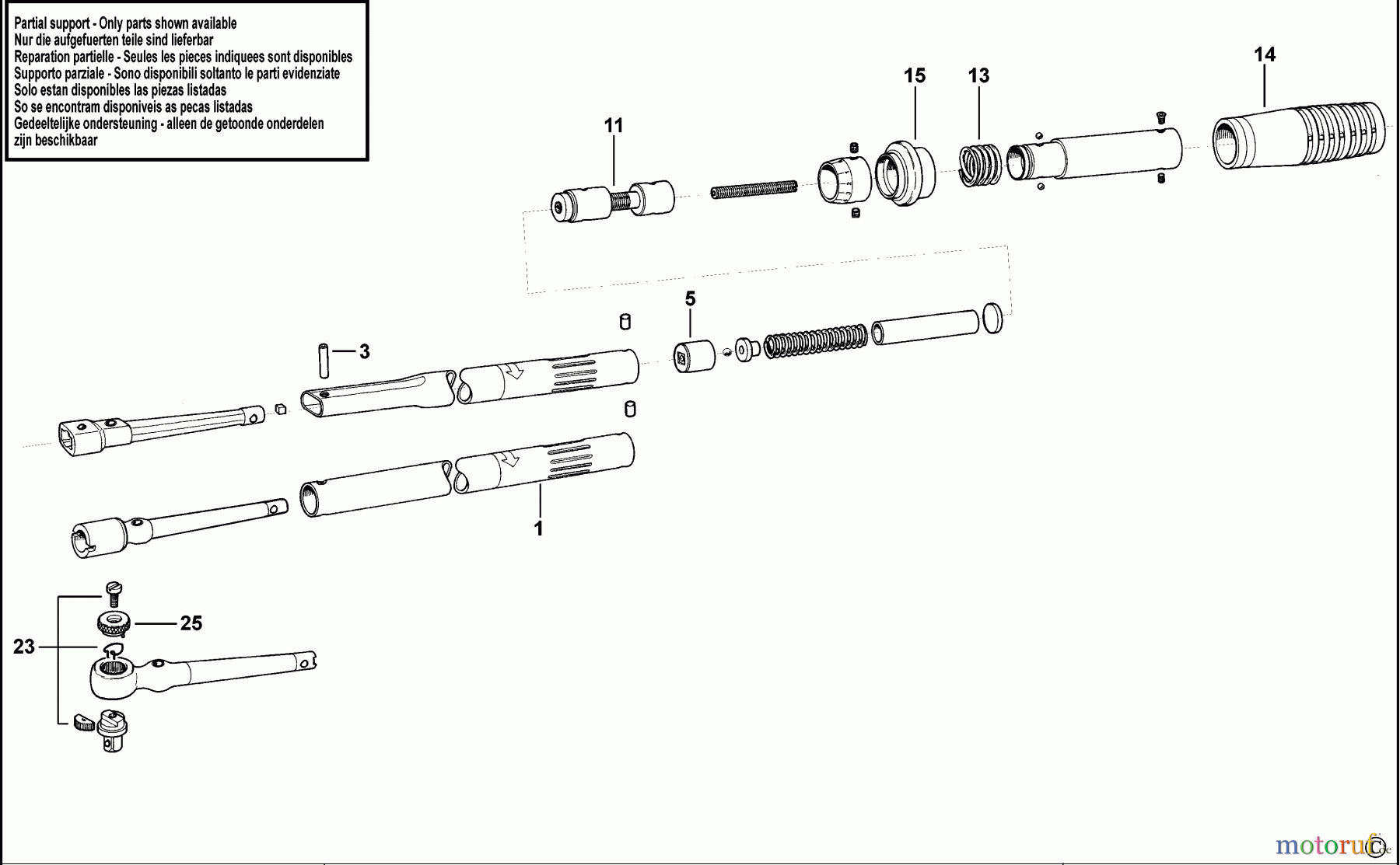 FACOM WRENCHES SCHLUESSEL J.303U Seite 1