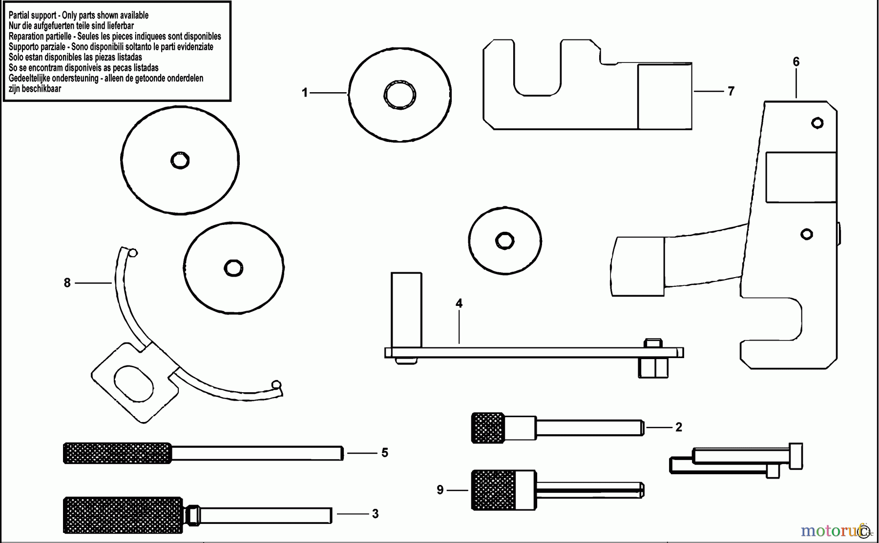FACOM AUTOMOTIVE TOOLS ZÜNDEINSTELLUNGSSATZ DT.REN-D1 Seite 1