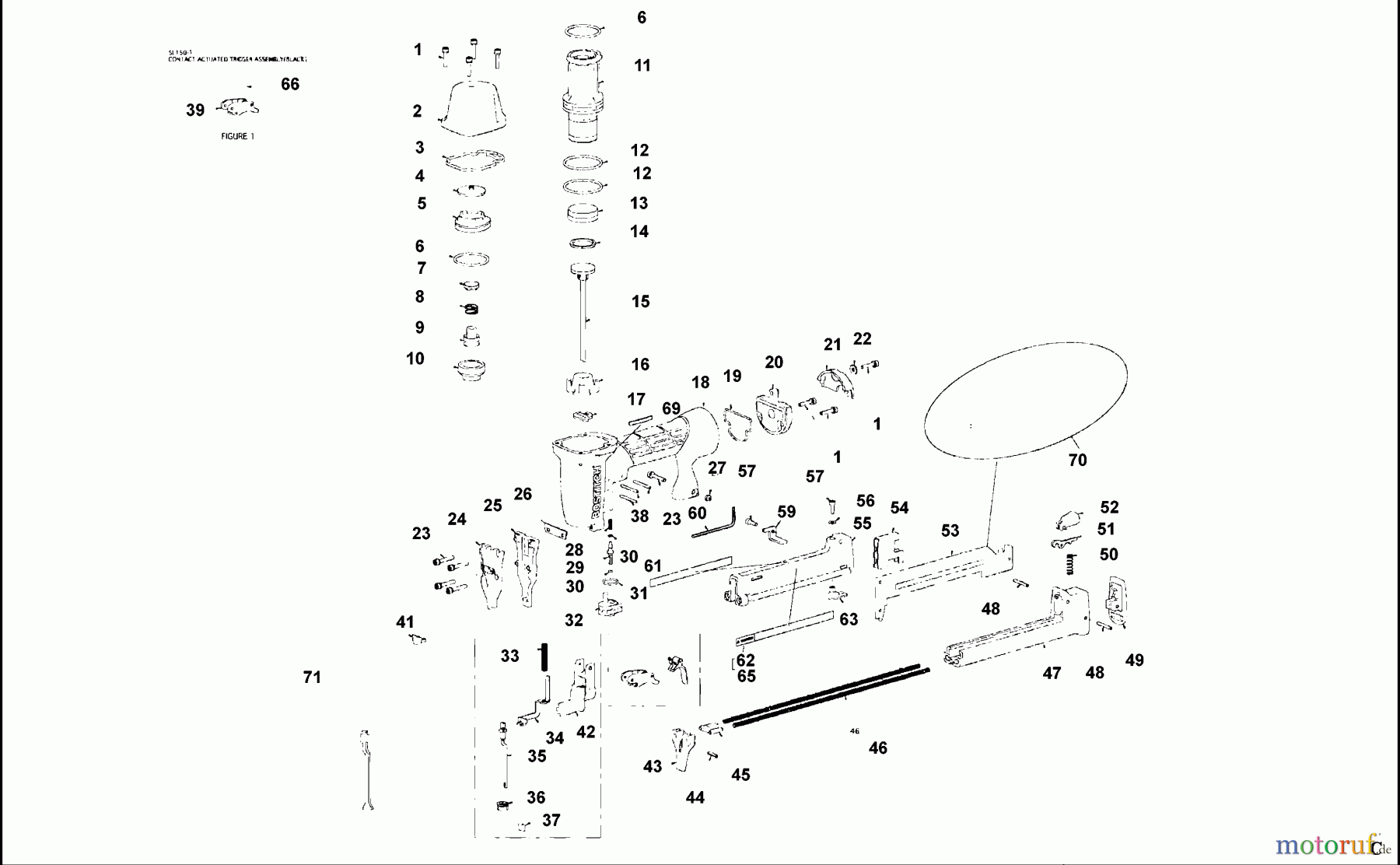 BOSTITCH STAPLER HEFTER SL150-1 Seite 1
