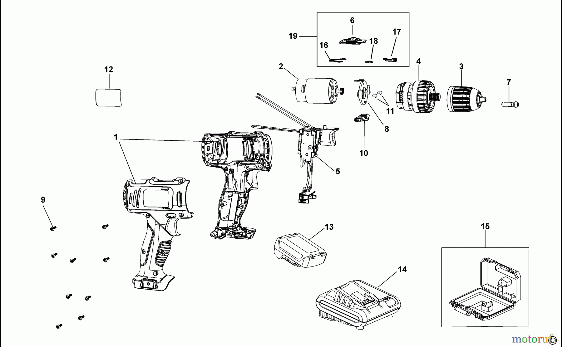 STANLEY CORDLESS DRILLS CDLS DRILLS 10.8V BOHRER/ANTRIEB KFMCD011S2 Seite 1