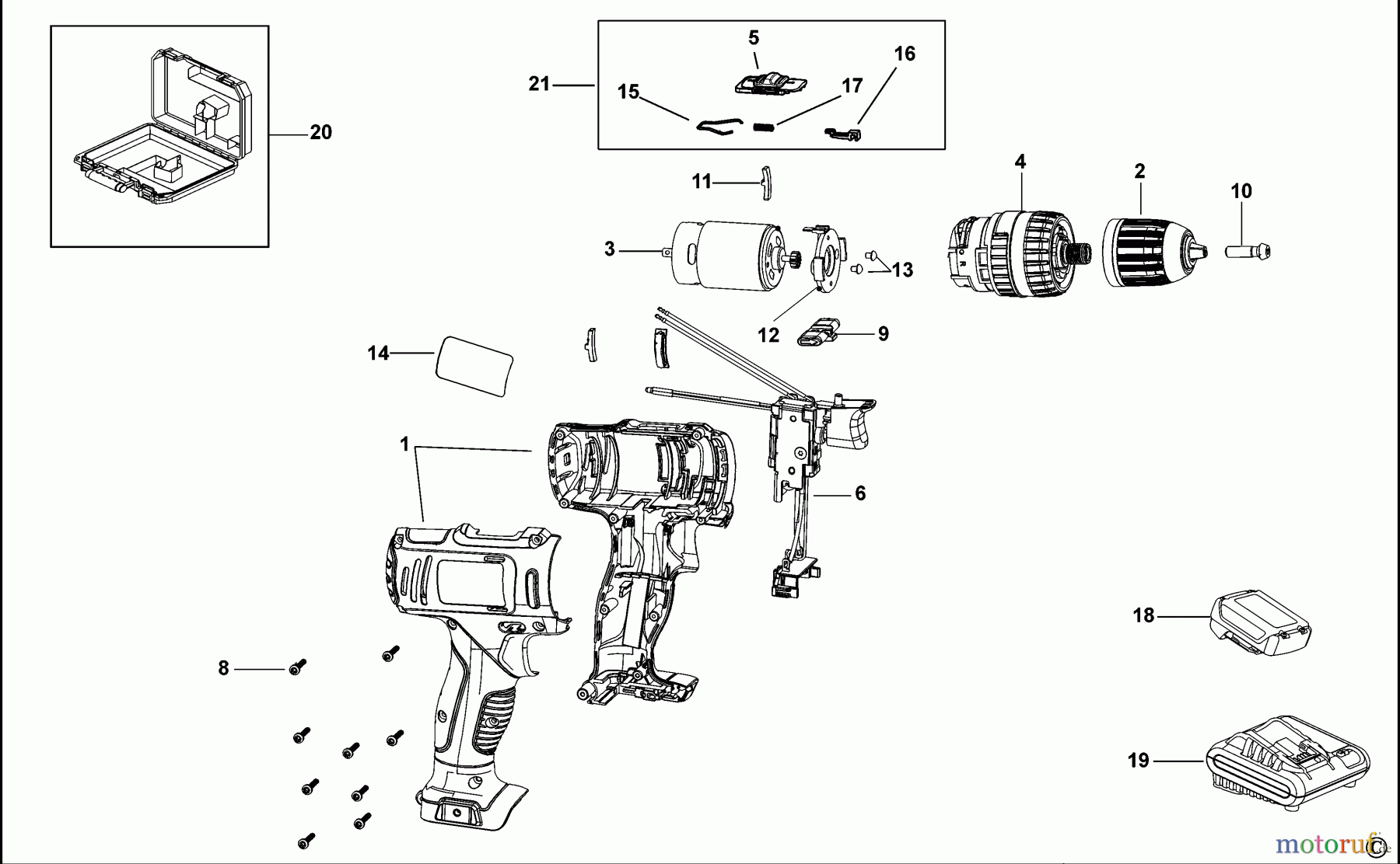 STANLEY CORDLESS DRILLS CDLS DRILLS 10.8V AKKU SCHRAUBER FMC021 Seite 1