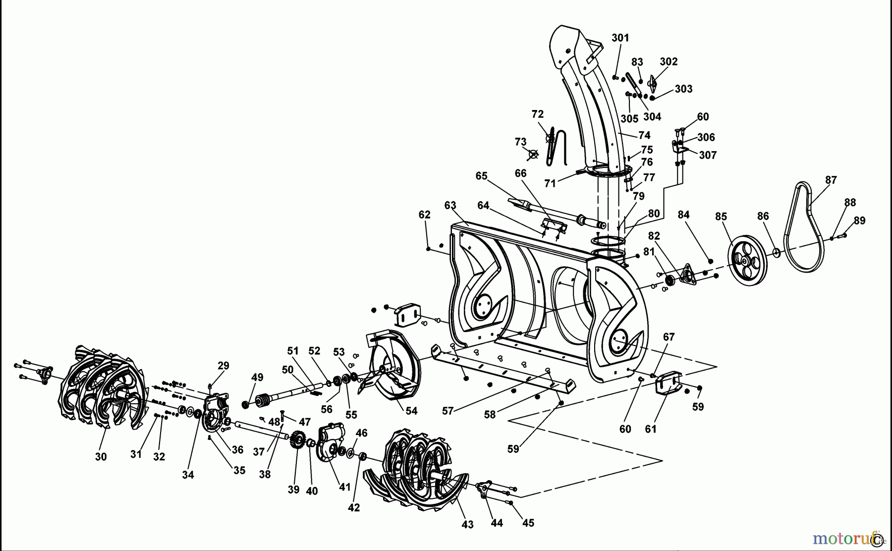 STANLEY OUTDOOR SCHNEEWERFER SPT-196-570 Seite 1