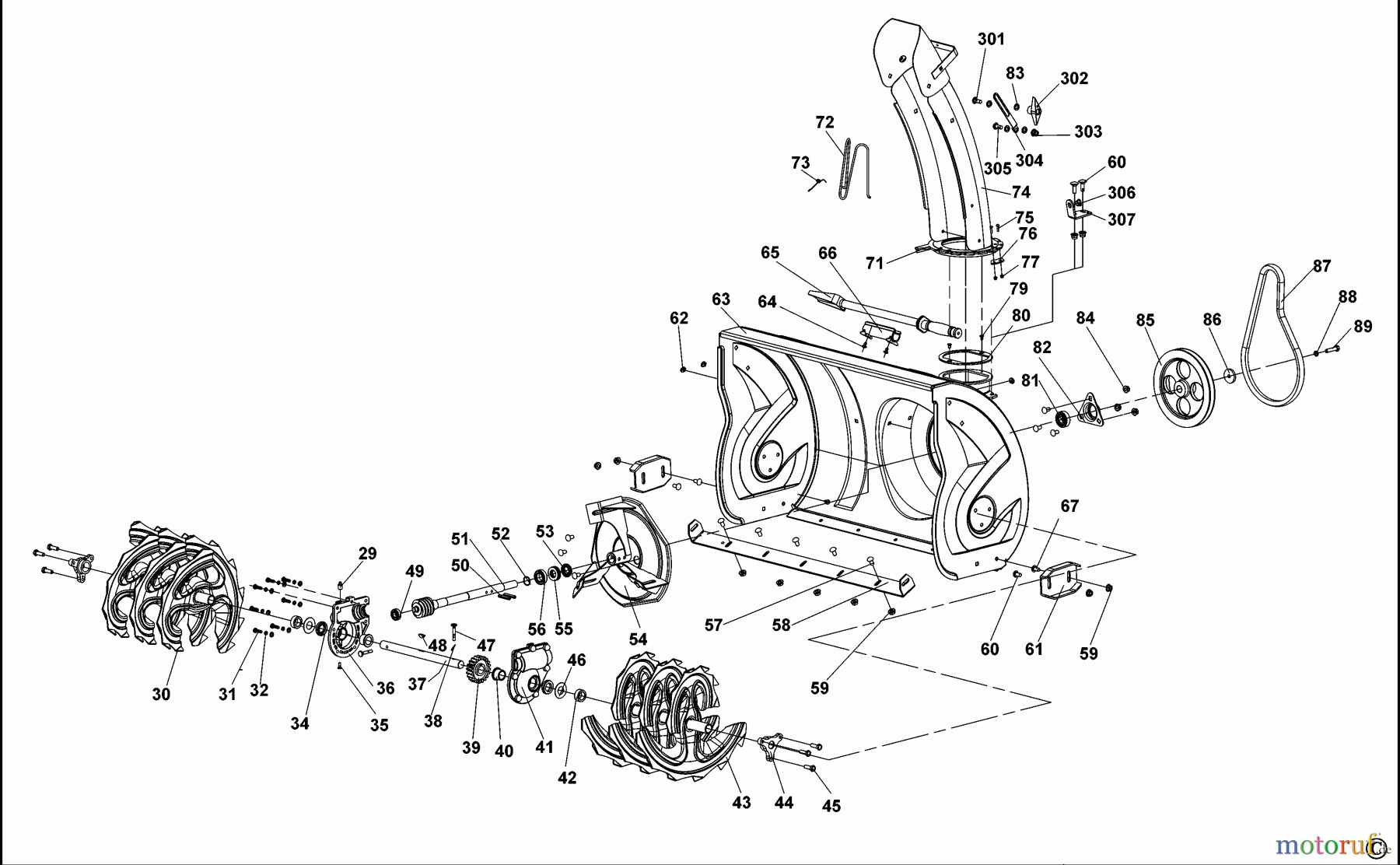 STANLEY OUTDOOR SCHNEEWERFER SPT-270-720 Seite 1