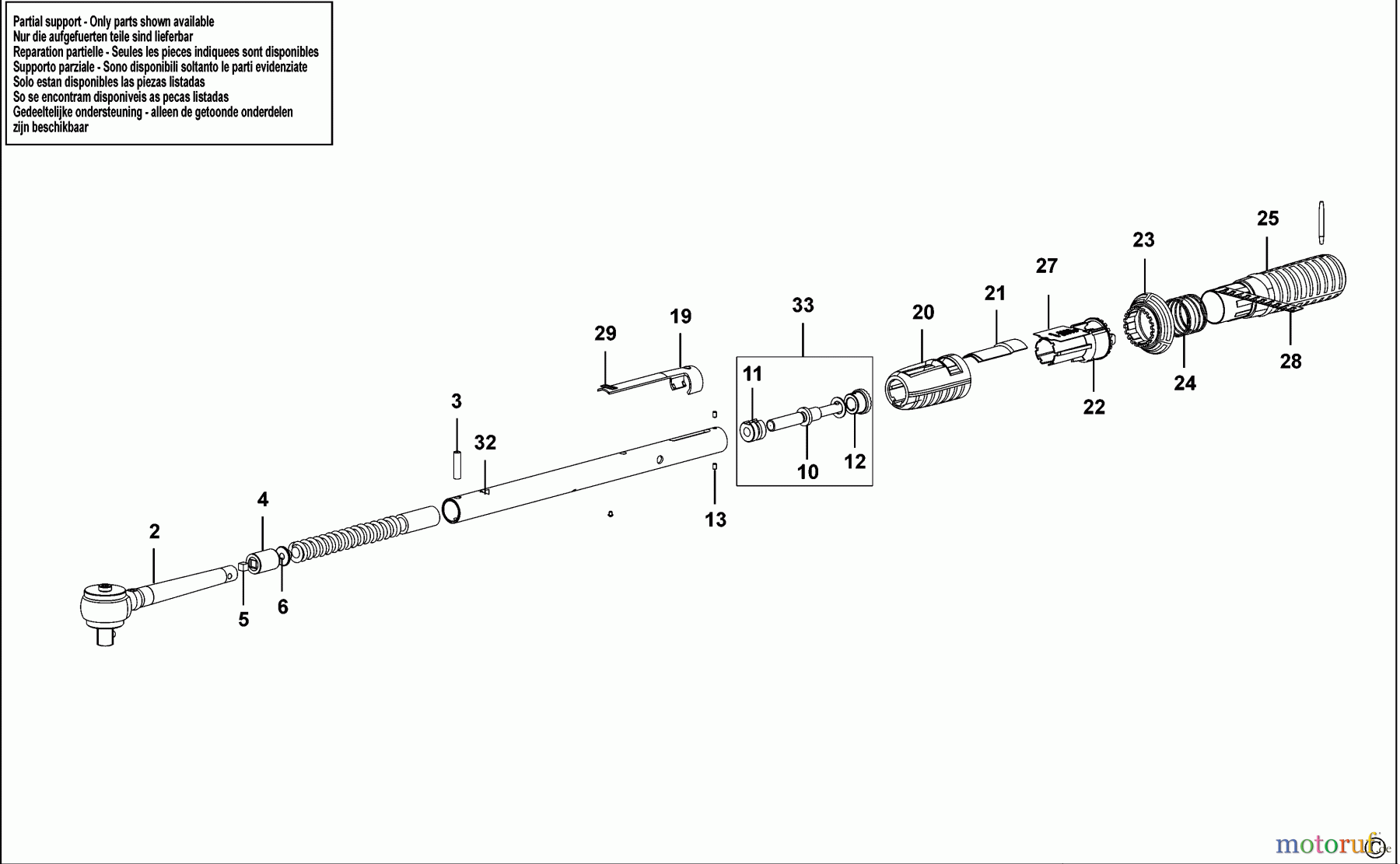  USAG WRENCHES TORQUE CONTROL SCHLUESSEL 810 N 100 Seite 1