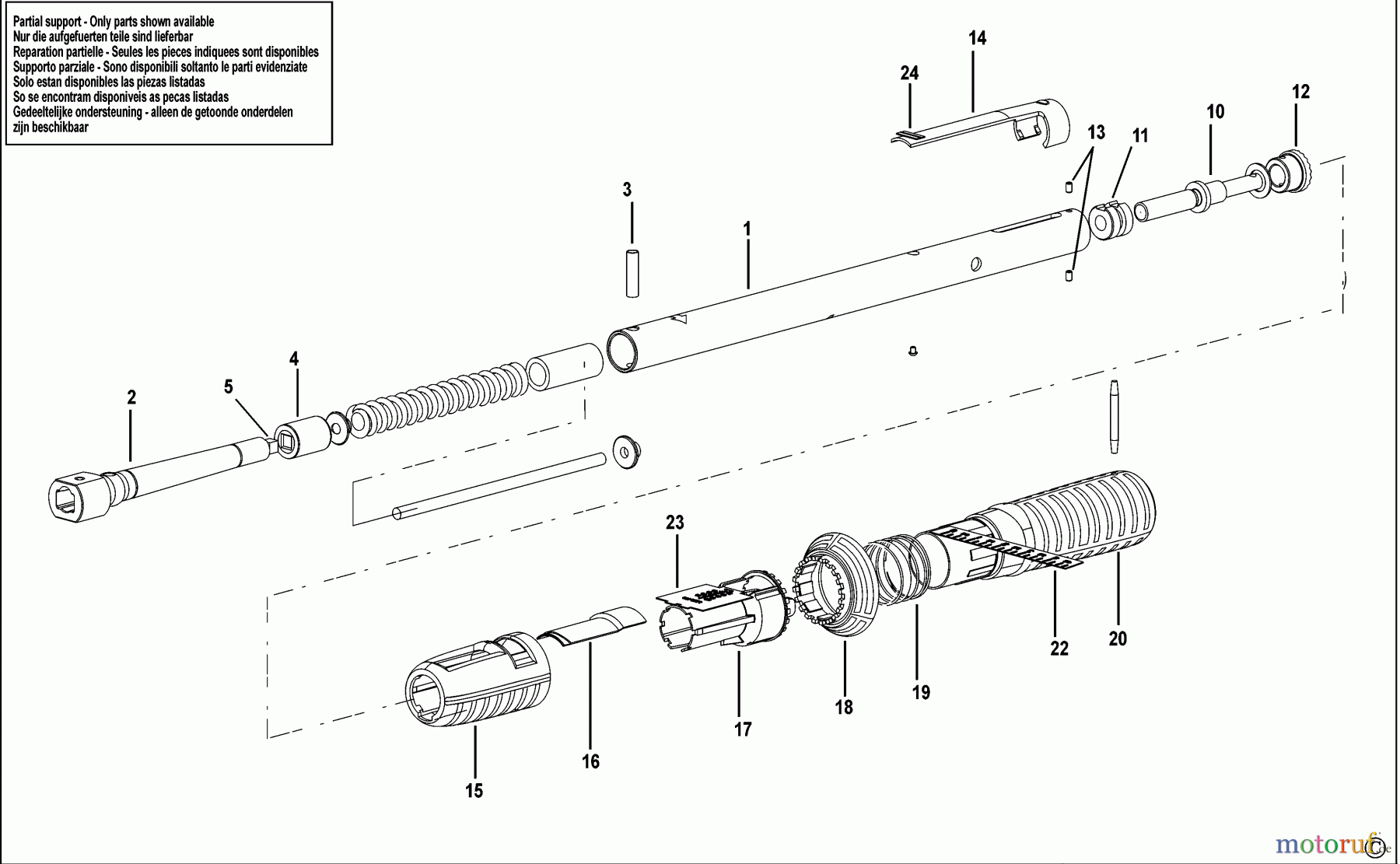  USAG WRENCHES TORQUE CONTROL SCHLUESSEL 811 N 100 Seite 1