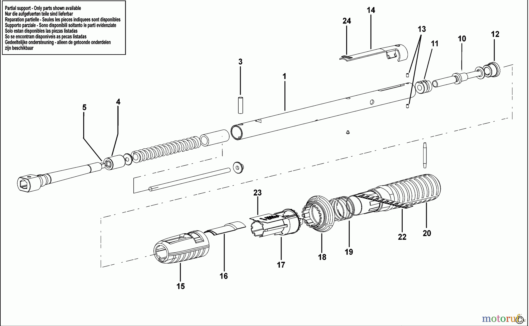 USAG WRENCHES TORQUE CONTROL SCHLUESSEL 811 N 200 Seite 1