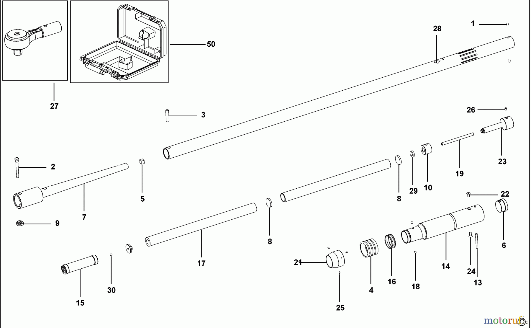 USAG WRENCHES TORQUE CONTROL SCHLUESSEL 812 N 1000 Seite 1