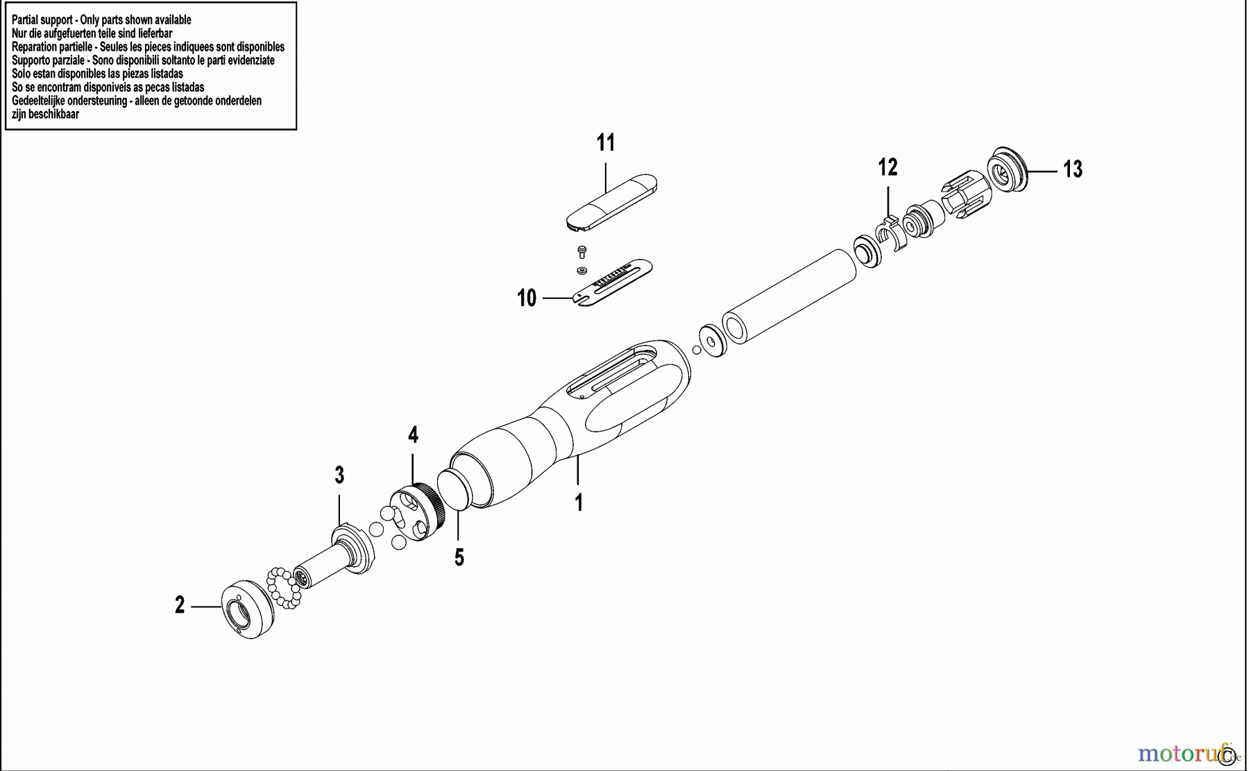  USAG WRENCHES TORQUE CONTROL SCHRAUBENDREHER 824 A/2.5 Seite 1
