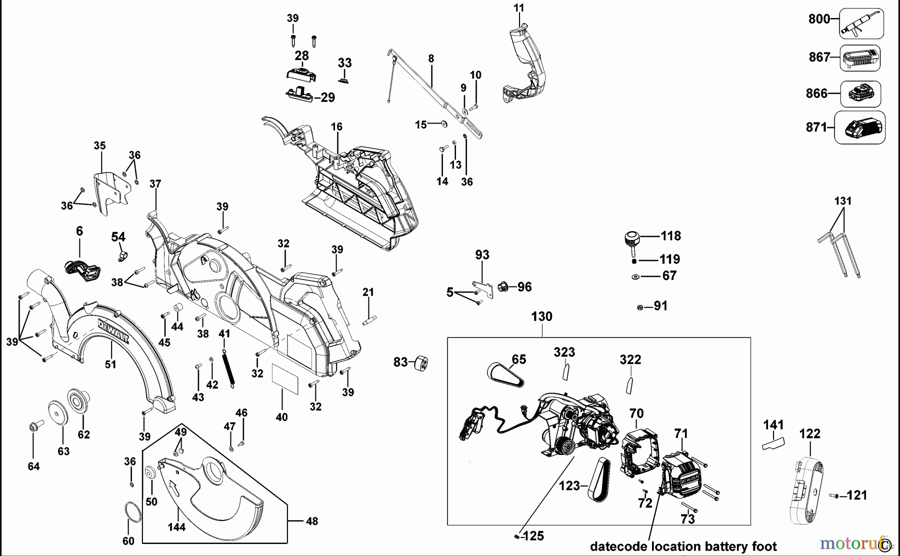  DEWALT HOLZARBEITEN  Gehrungssägen GEHRUNGSSÄGE DCS778 Seite 1