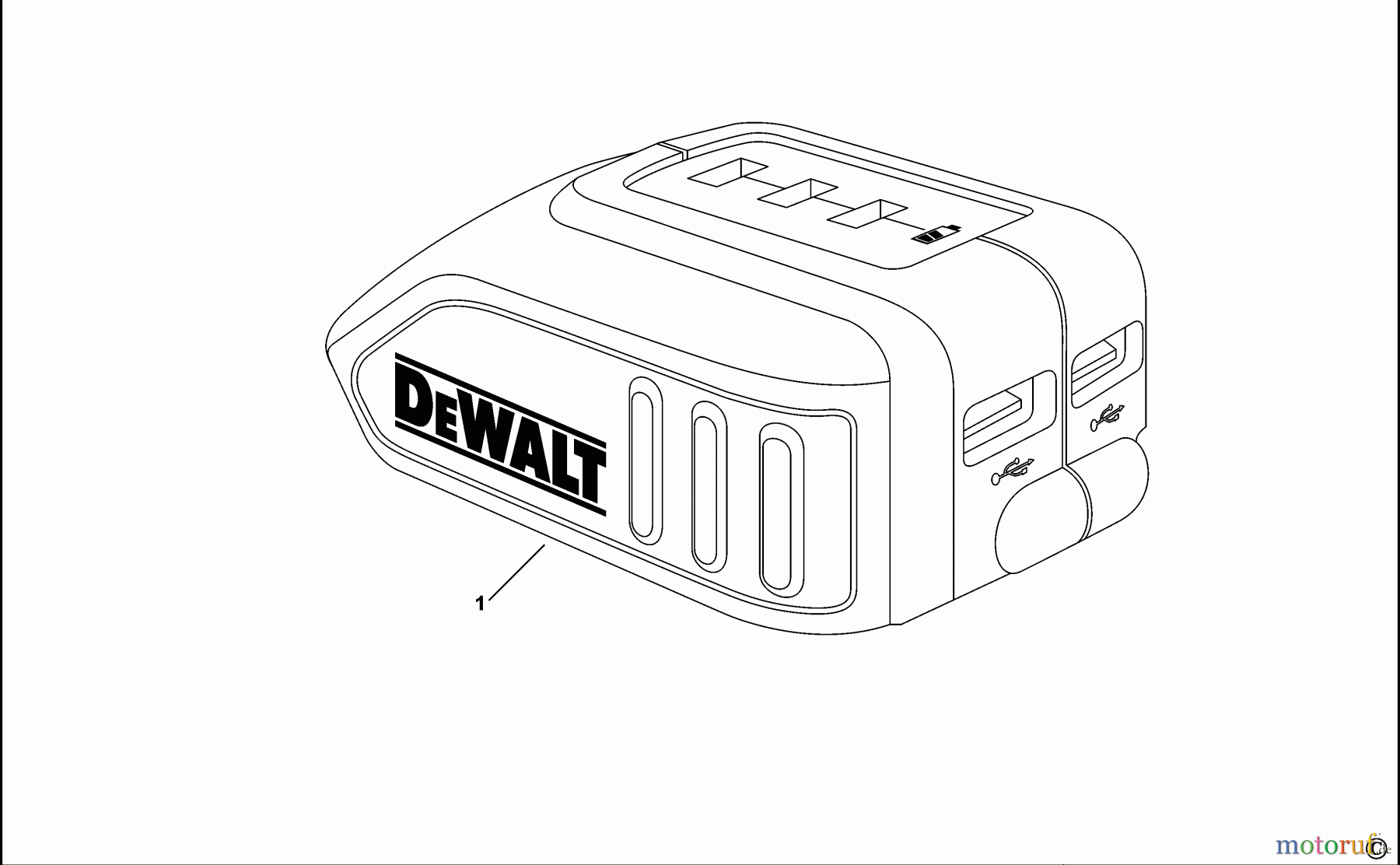 DEWALT SCHNURLOS-SONSTIGES LADEGERAET DCB090 Seite 1