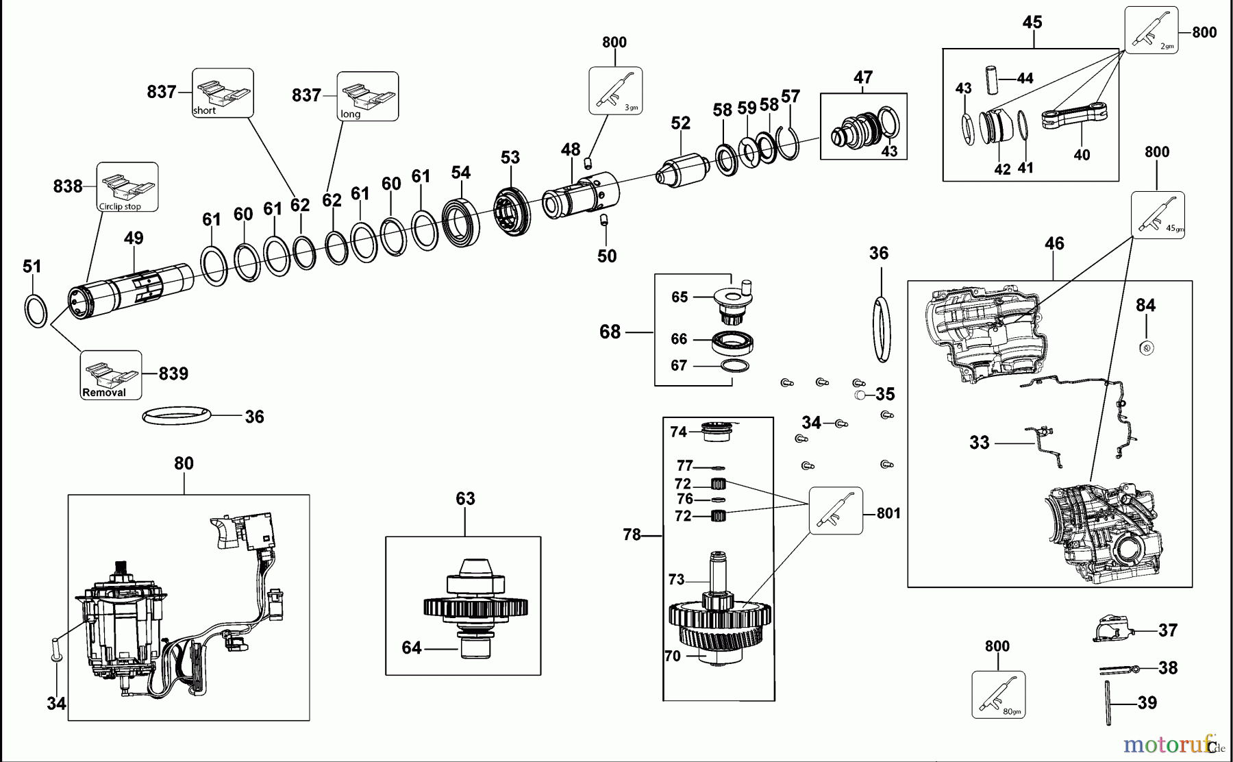 DEWALT Bohrhämmer Bohrhämmer SDS-PLUS BOHRHAMMER DCH293 Seite 2