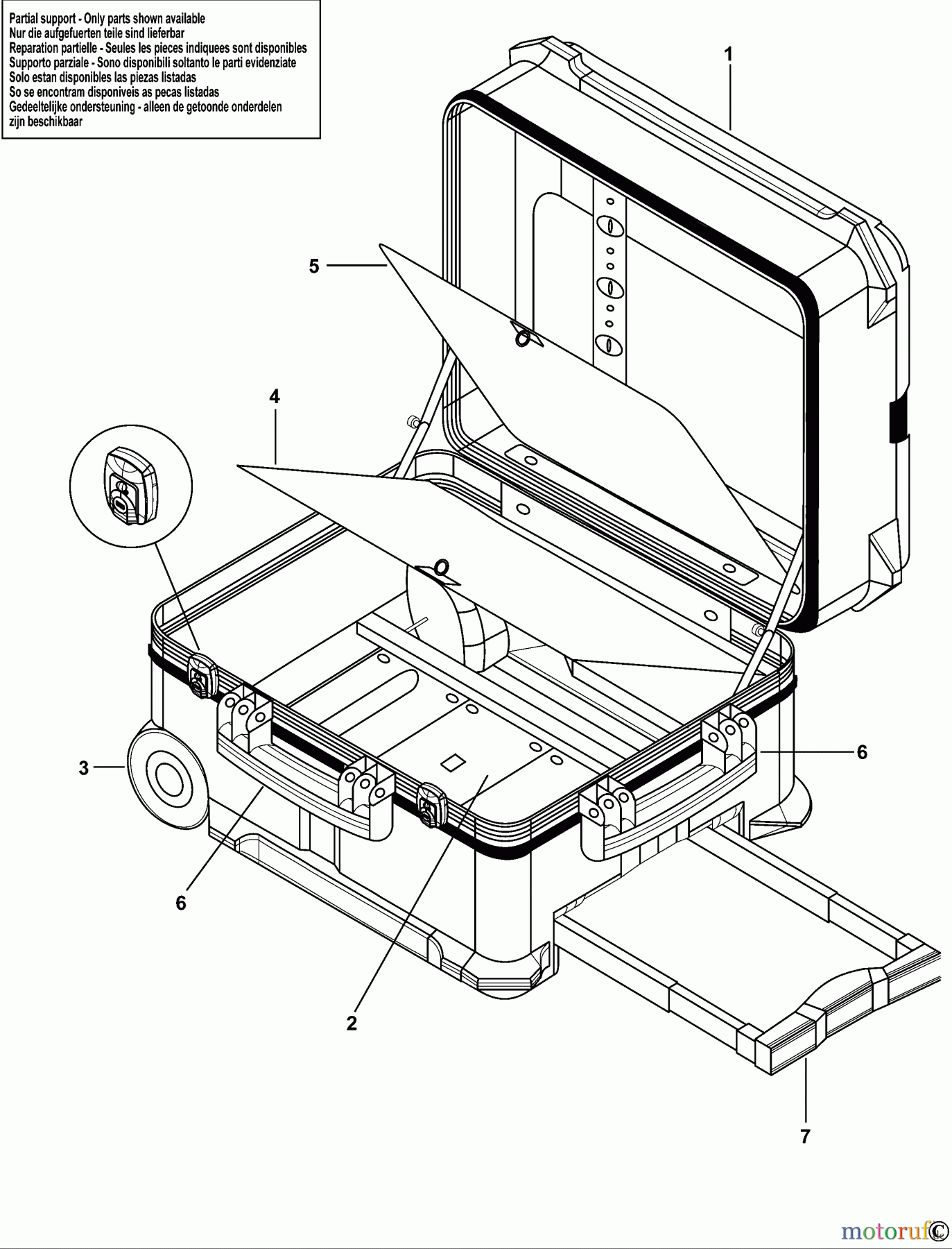 USAG STORAGE TOOLBOXES KOFFER 008 V Seite 1
