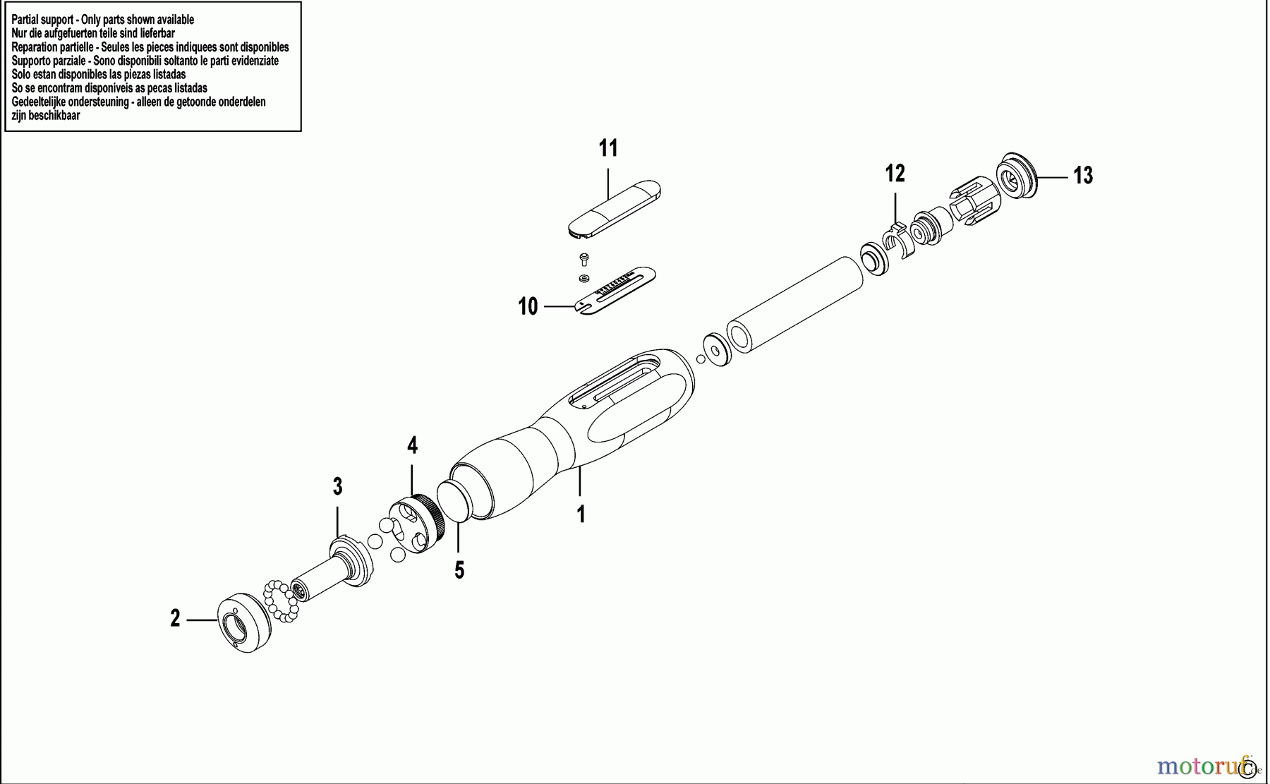  USAG WRENCHES TORQUE CONTROL SCHRAUBENDREHER 824 A 2.5 Seite 1
