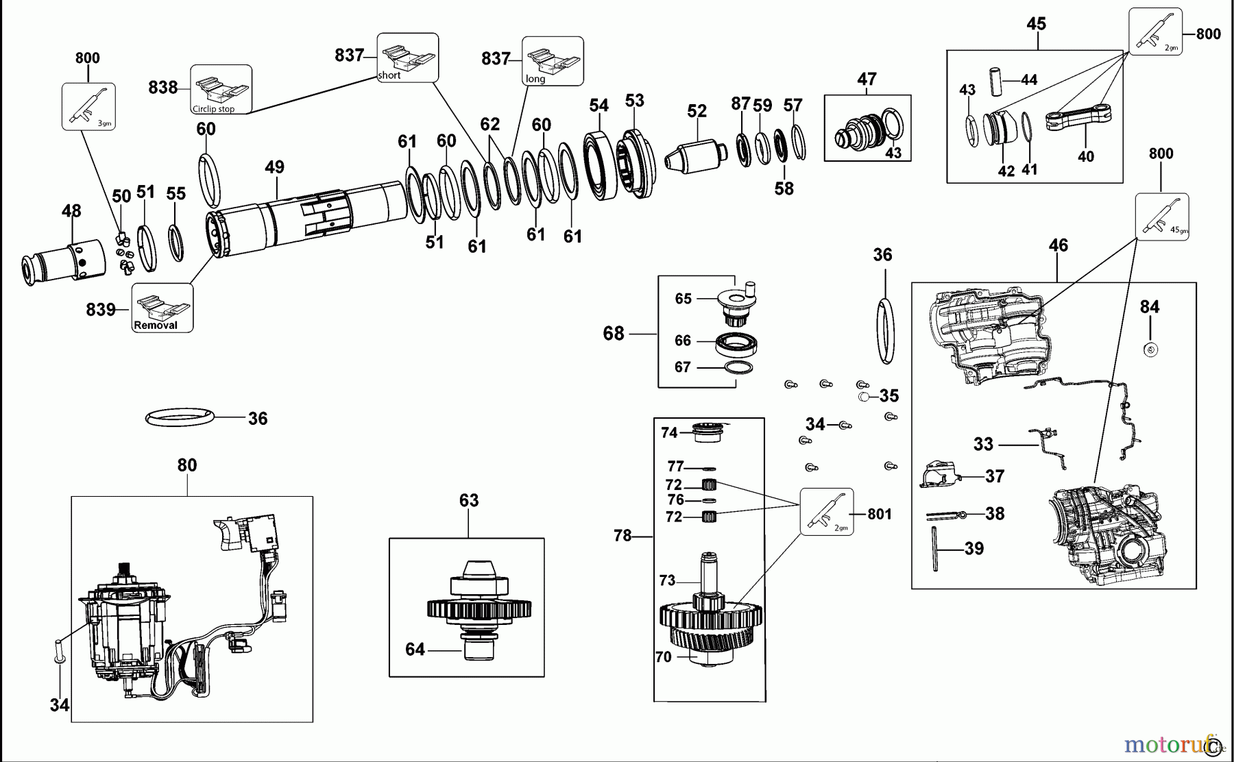 DEWALT AKKUBOHRER CDLS DRILLS 18V BOHRHAMMER DCH283 Seite 2