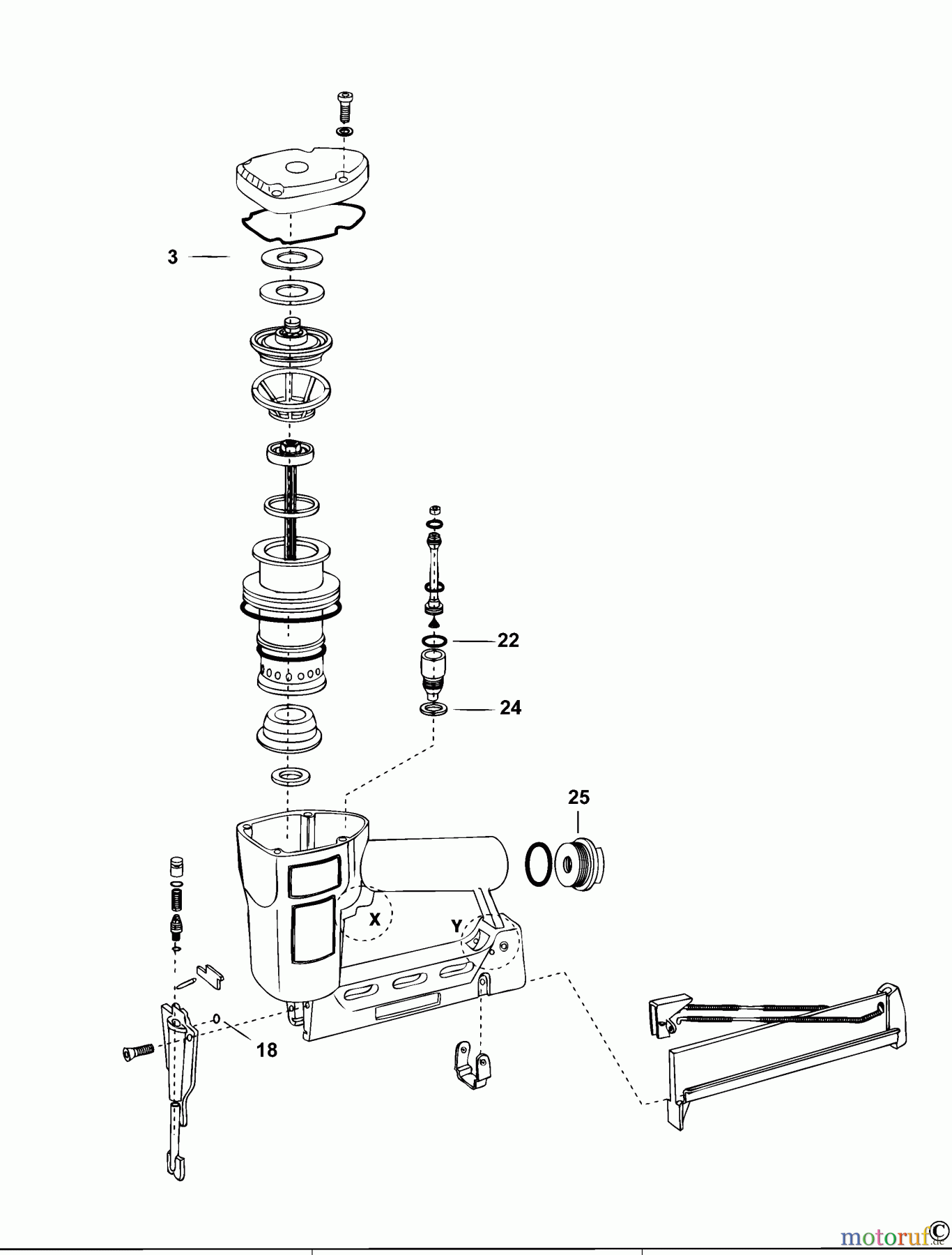 BOSTITCH ATRO UNITS NAGLER GOLFO 9030 Seite 1