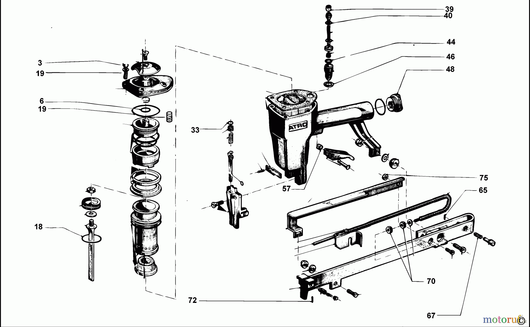  BOSTITCH ATRO UNITS NAGLER MINOR 9032 LM Seite 1