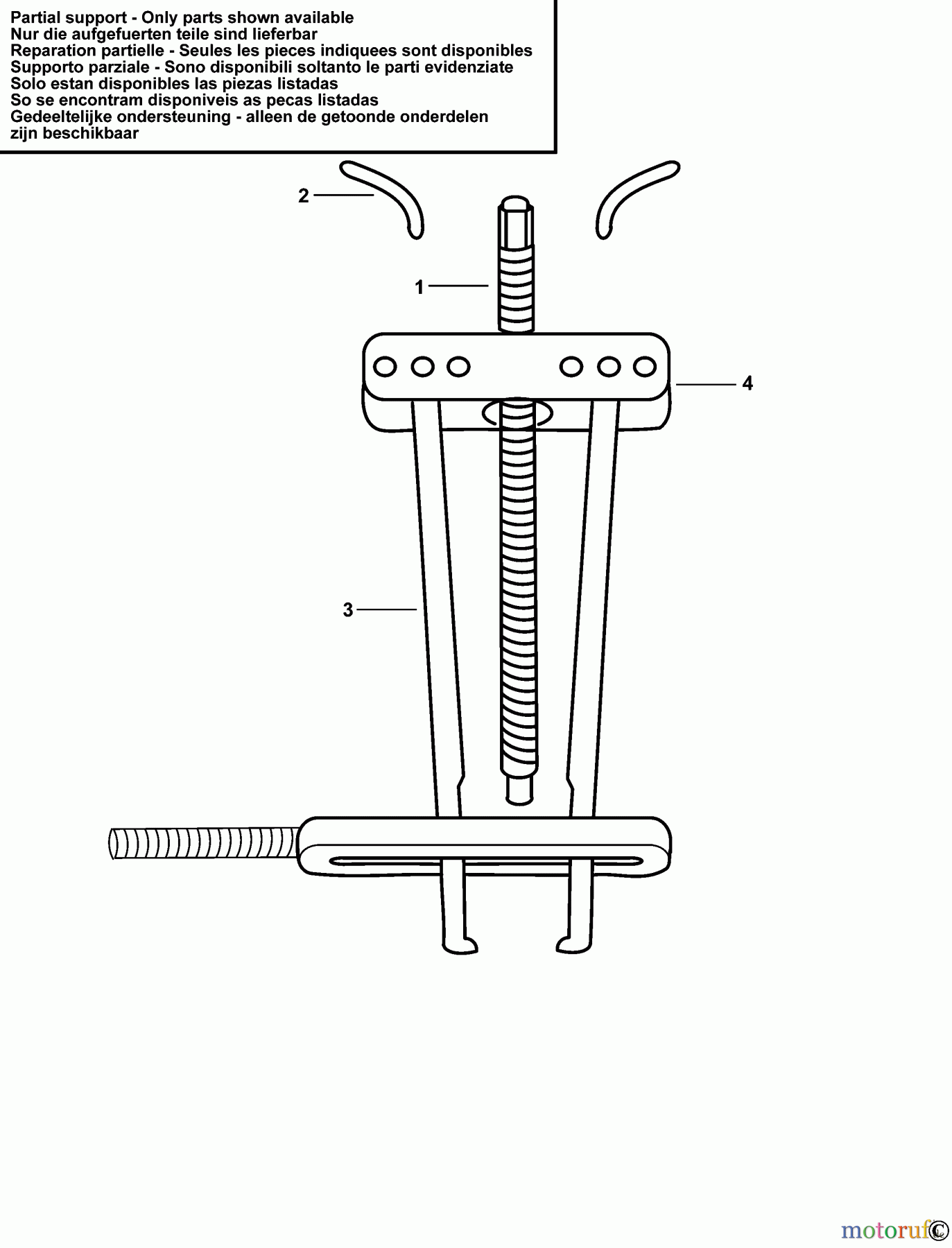 FACOM OTHER EQUIPMENT HYDRAULISCHE ABZIEHER U.42B Seite 1