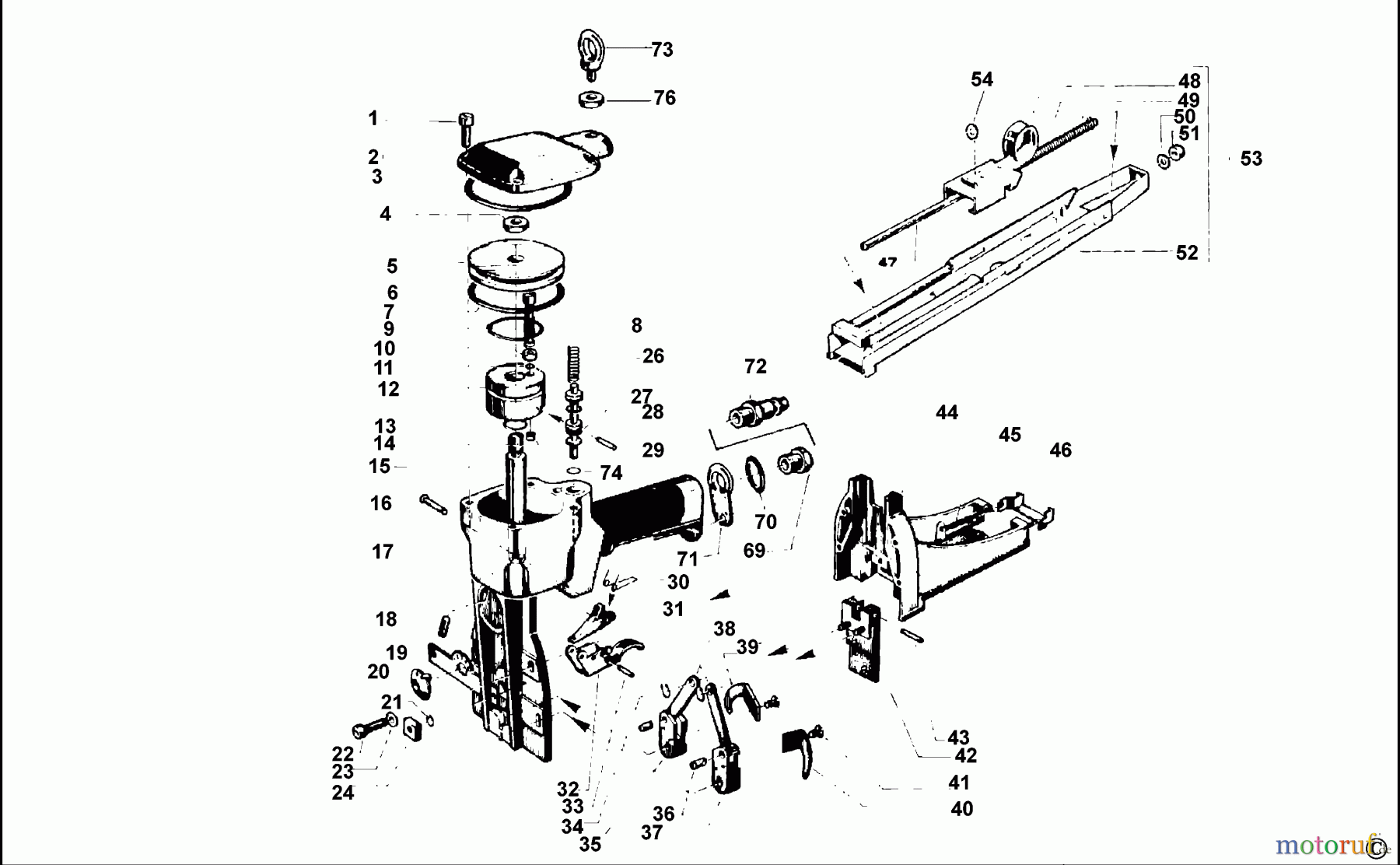 BOSTITCH STAPLER HEFTER AIR BOXER Seite 1