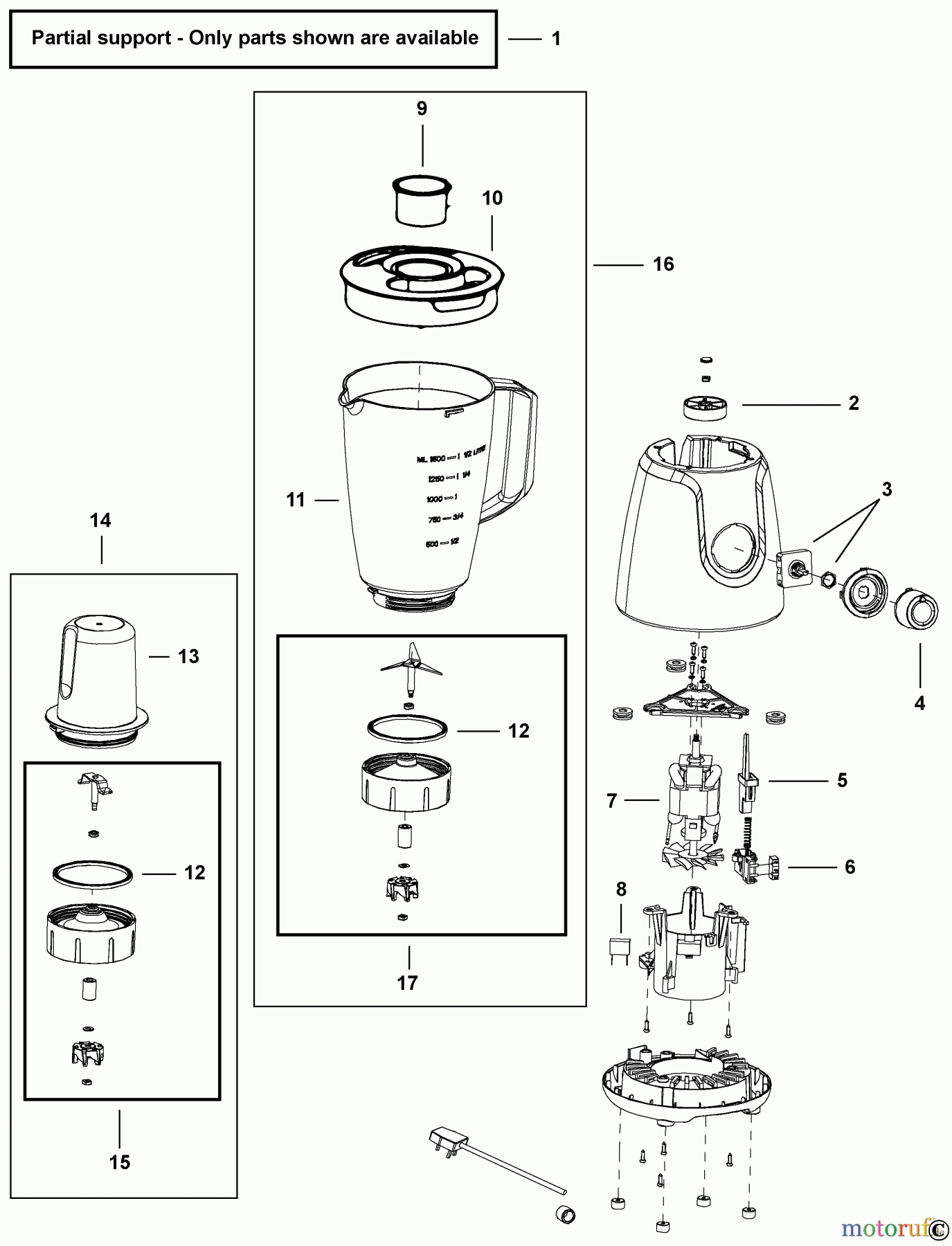 BLACK+DECKER HAUSHALT LEBENSMITTELZUBEREITUNG MIXER BX440G Seite 1