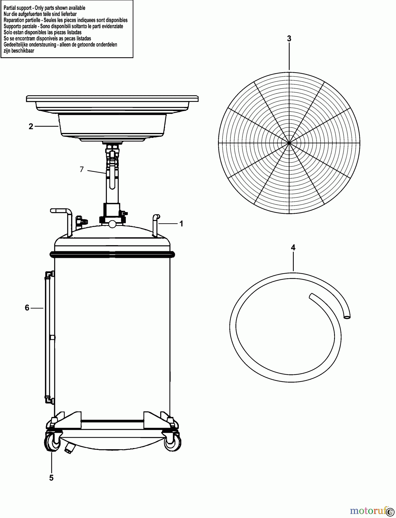  FACOM AUTOMOTIVE TOOLS ÖLAUFFANGGERÄT OD.80G Seite 1