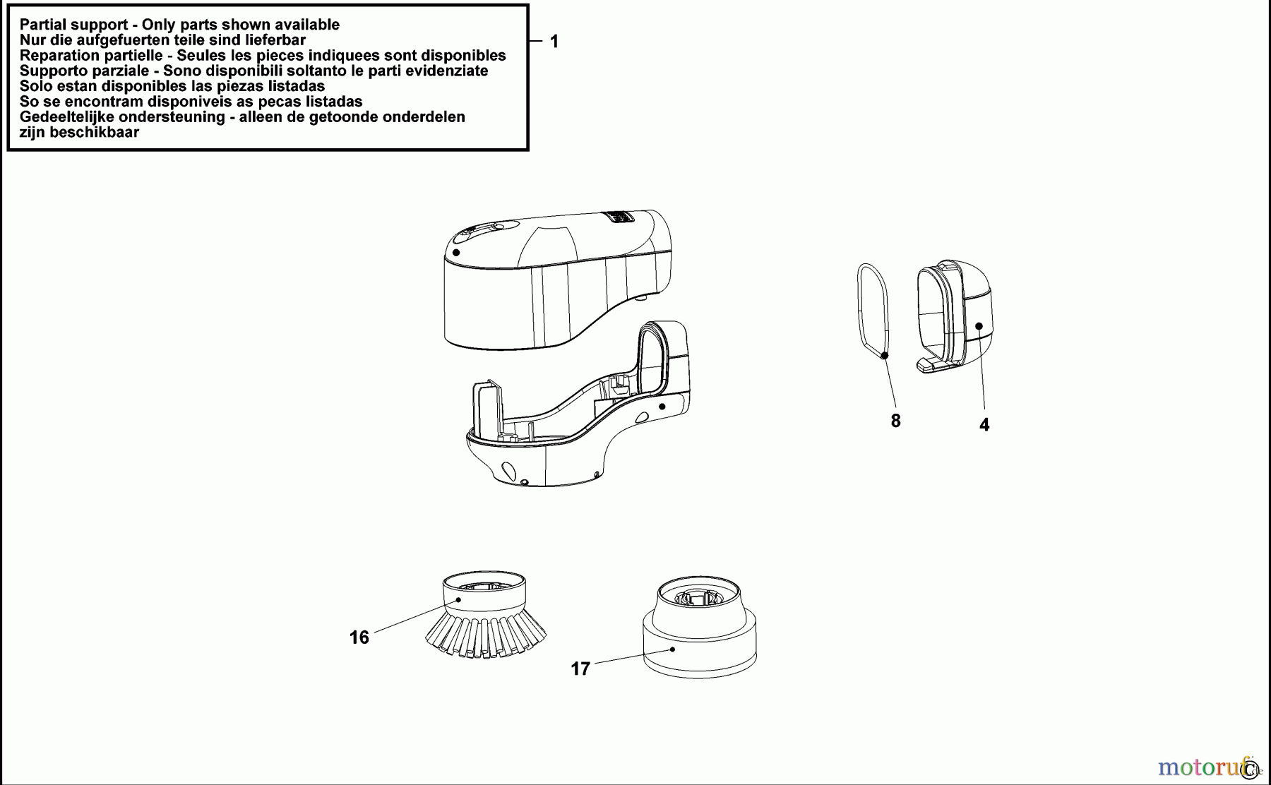  BLACK+DECKER HAUSHALT REINIGUNG SCHRUBBERBÜRSTE BHPC132 Seite 1