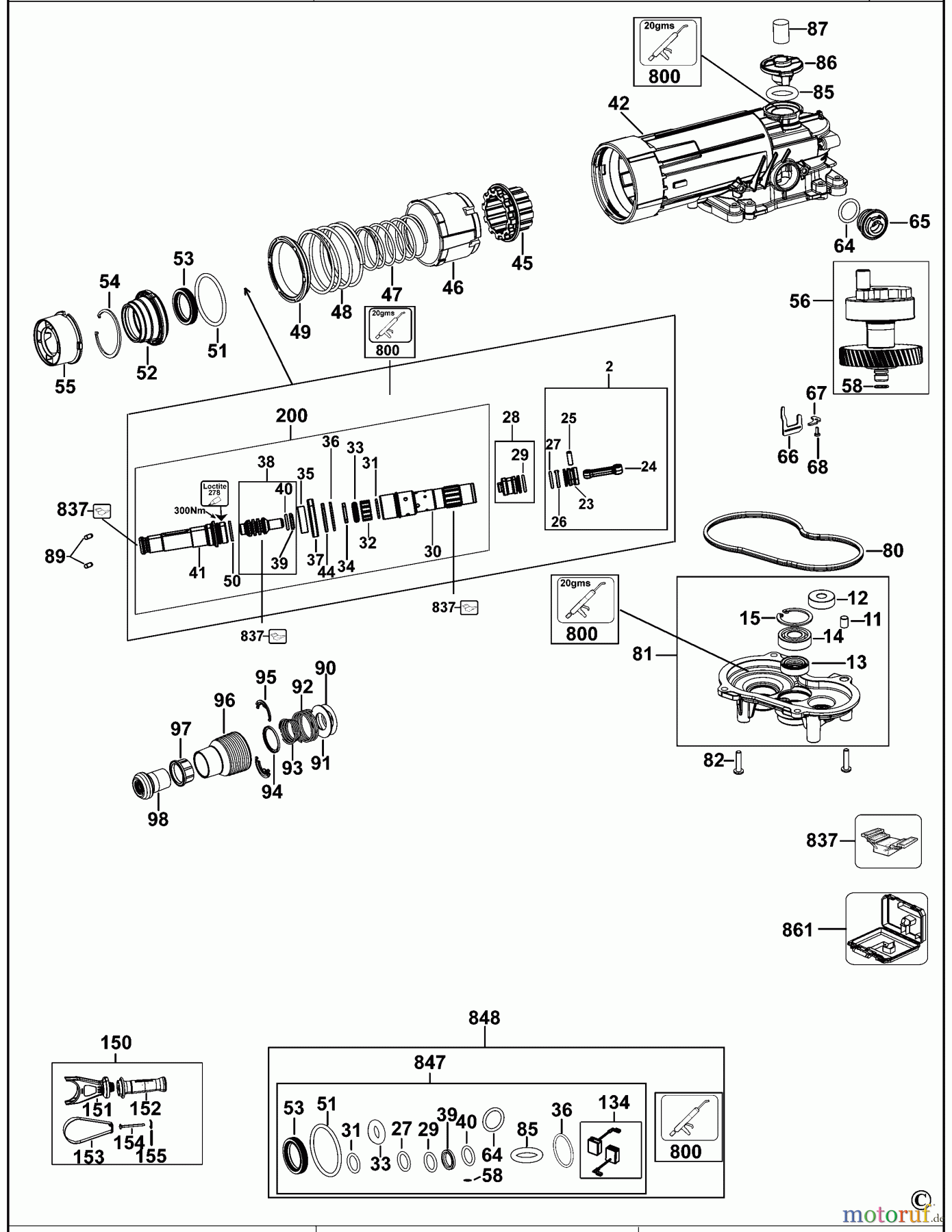  DEWALT Bohrhämmer Meisselhämmer MEISSELHAMMER D25810 Seite 2
