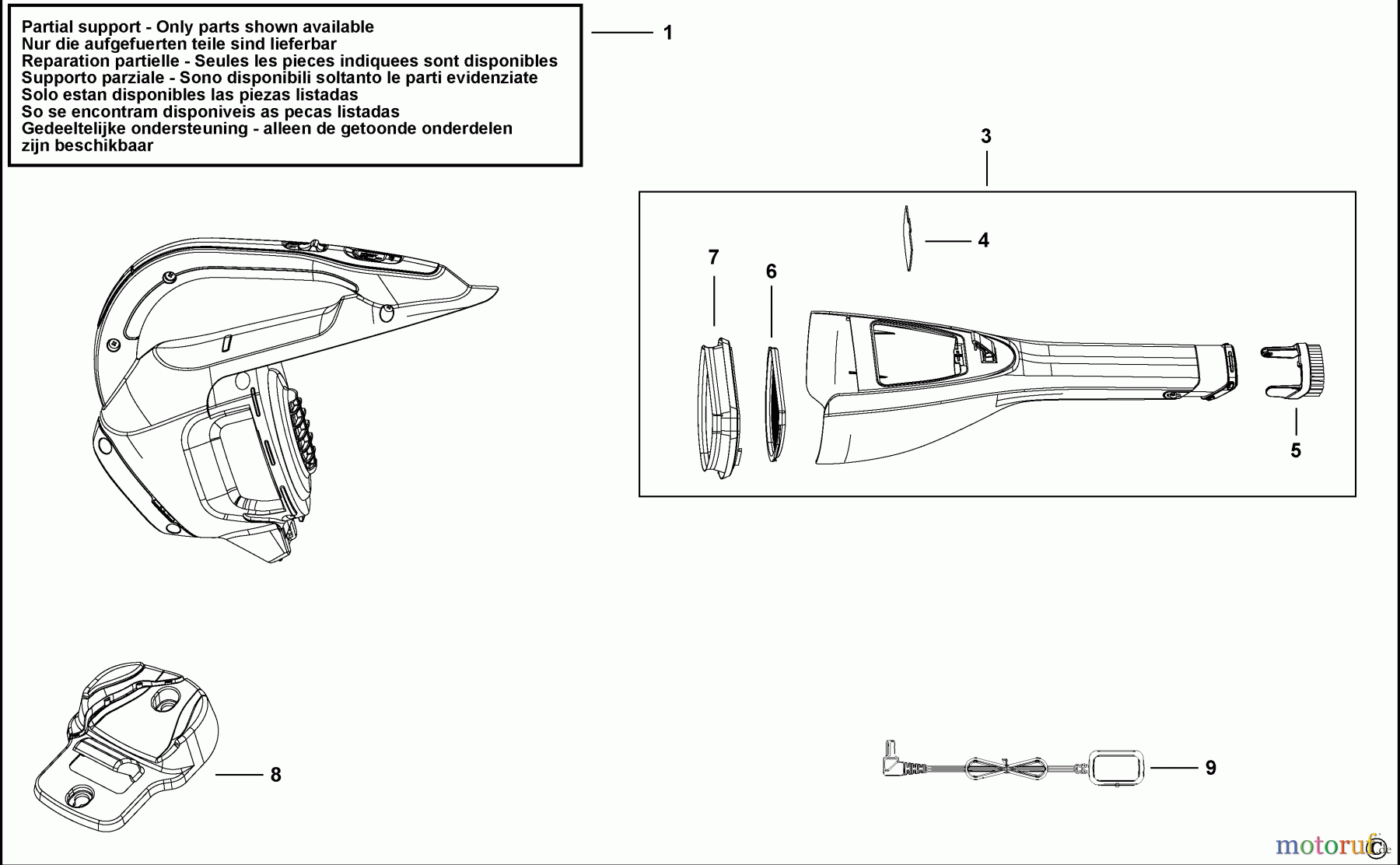  BLACK+DECKER HAUSHALT REINIGUNG STAUBSAUGER DVA320J Seite 1