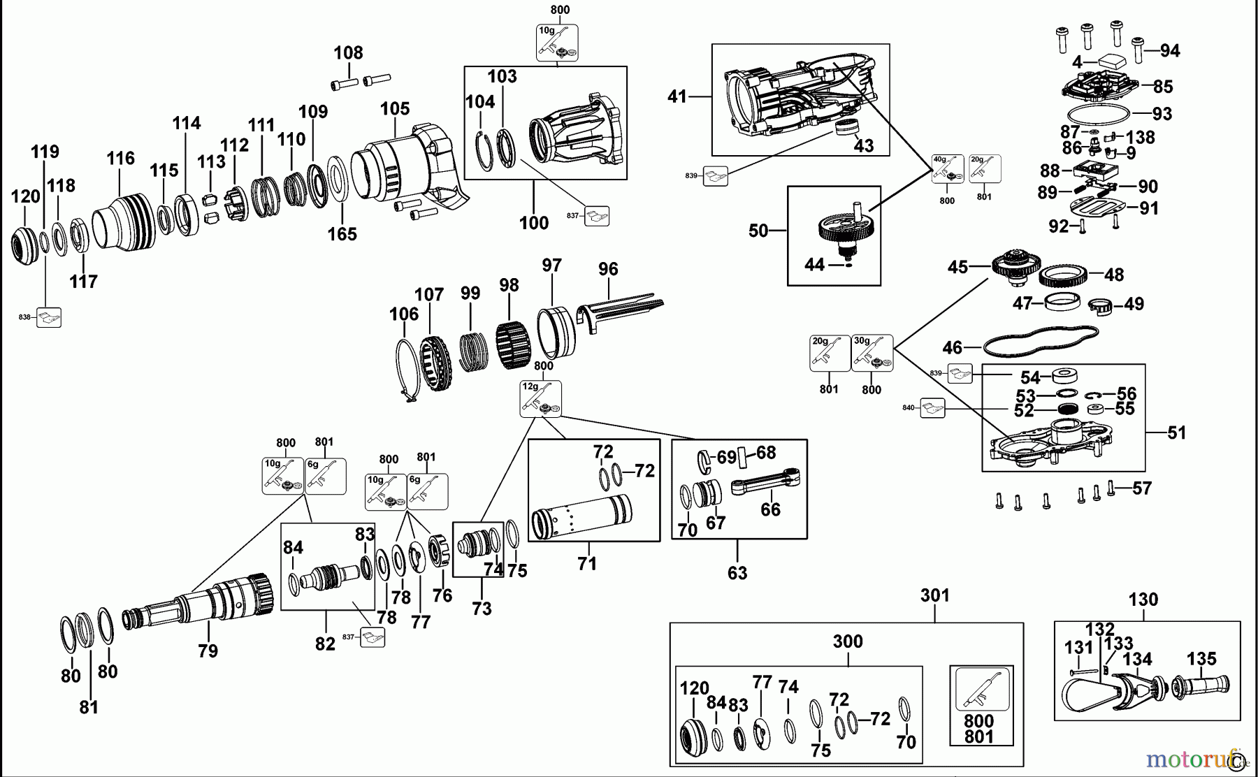 DEWALT Bohrhämmer Bohrhämmer SDS-MAX DREHHAMMER DCH733 Seite 2