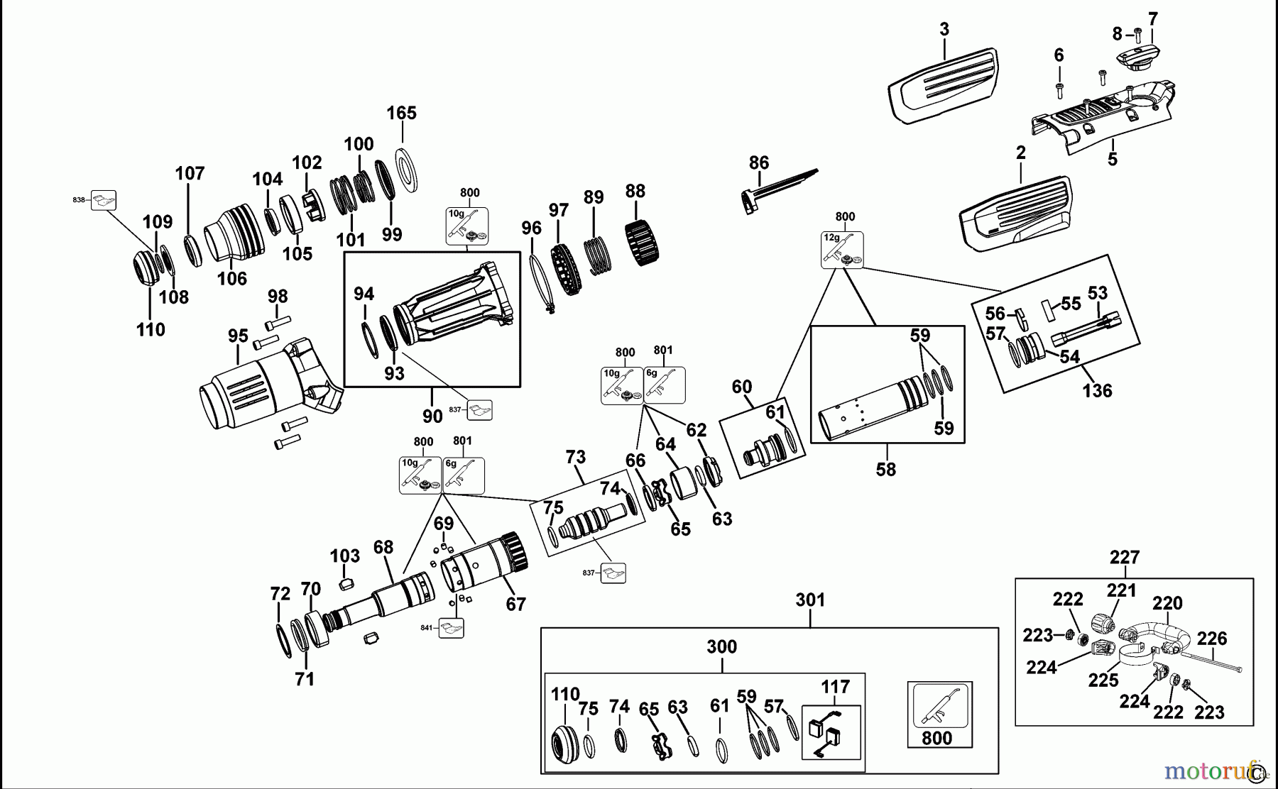 DEWALT Bohrhämmer Meisselhämmer MEISSELHAMMER D25892 Seite 2