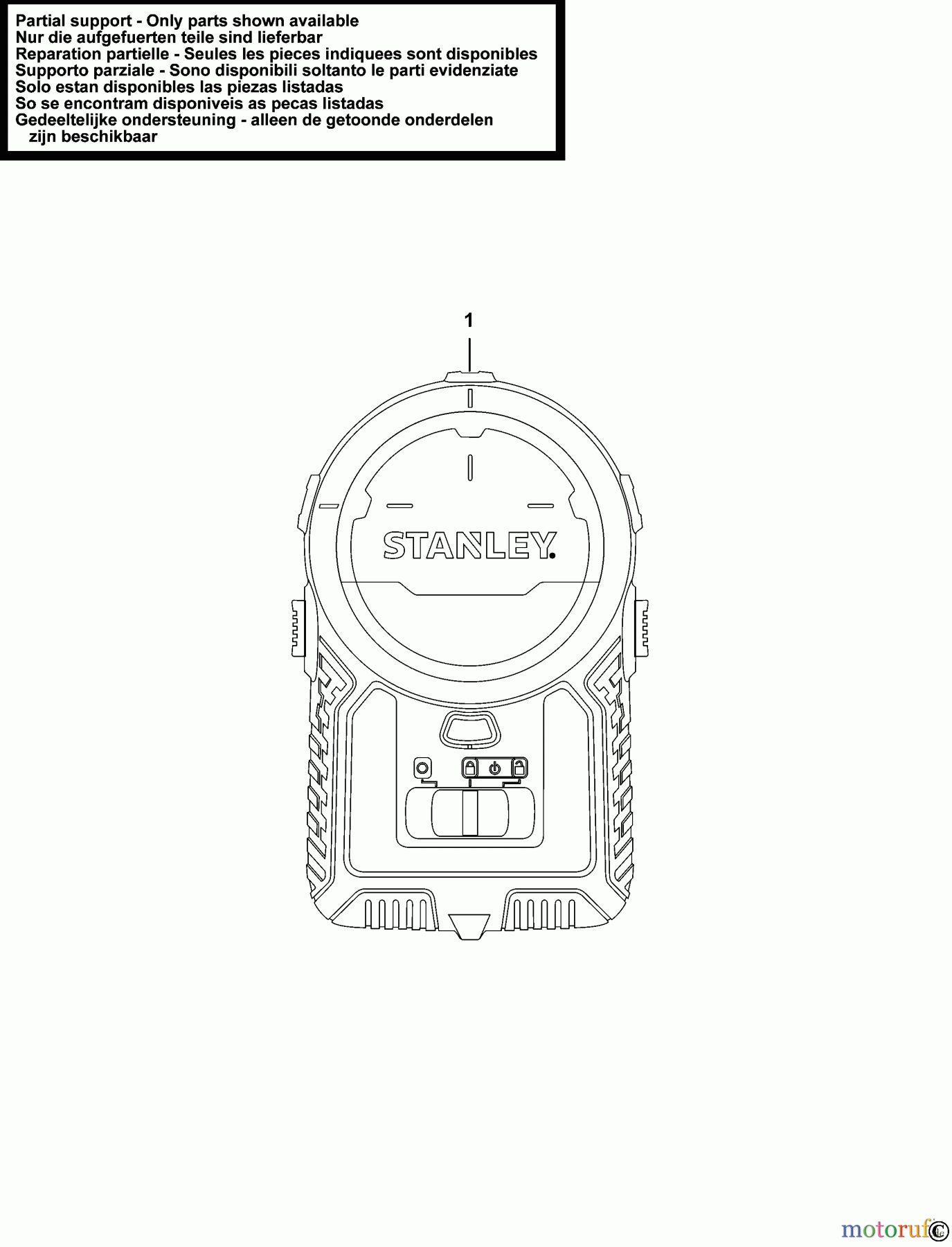  STANLEY LASERS SPOTLINE LASER LASER STHT1-77149 Seite 1