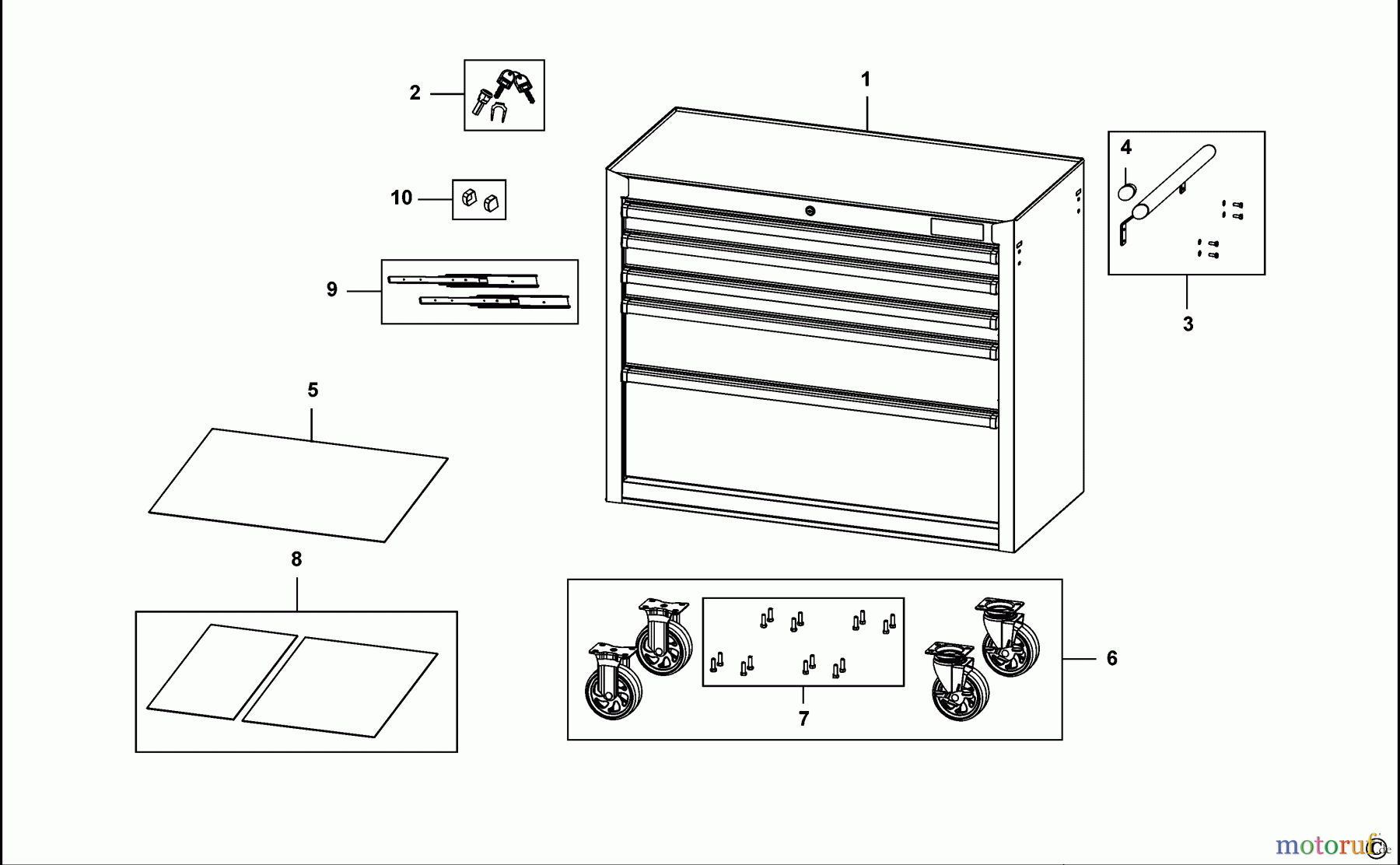 STANLEY STORAGE WORKCENTRES WERKSTATTWAGEN FMHT0-74027 Seite 1
