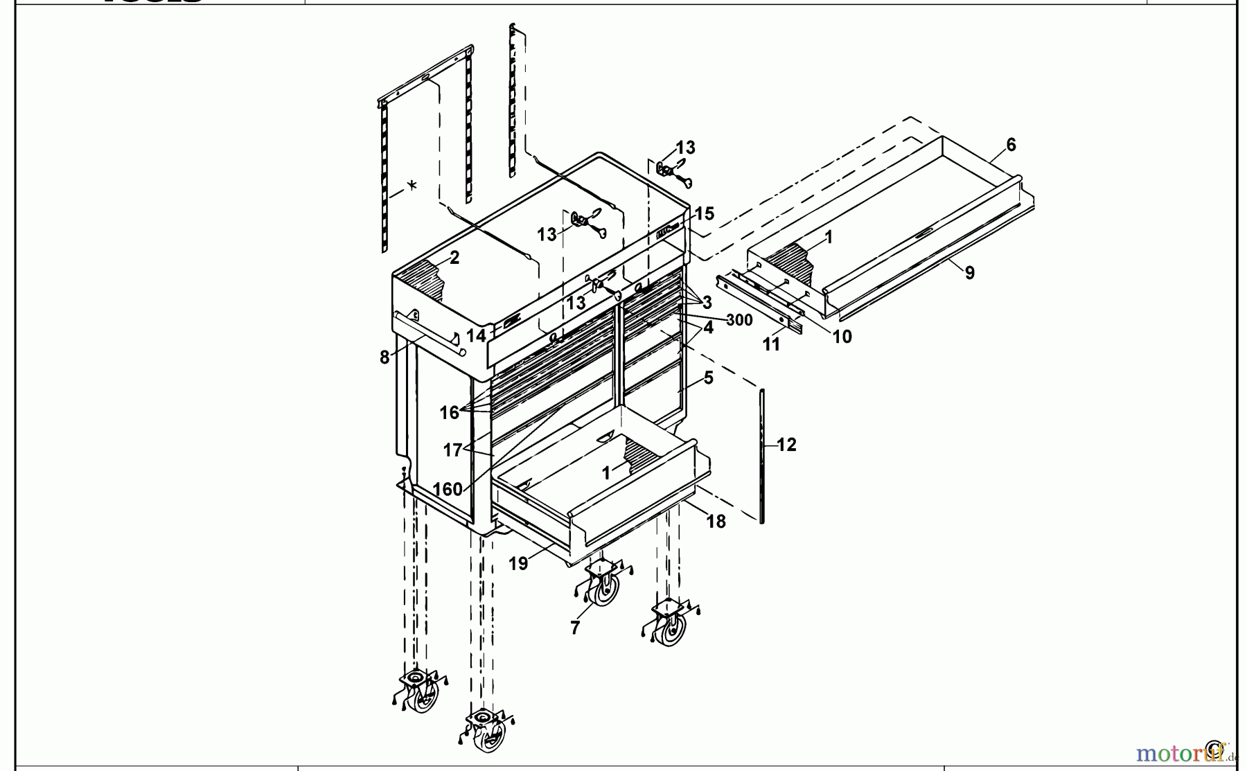  MAC STORAGE WERKSTATTWAGEN MB4200 Seite 1