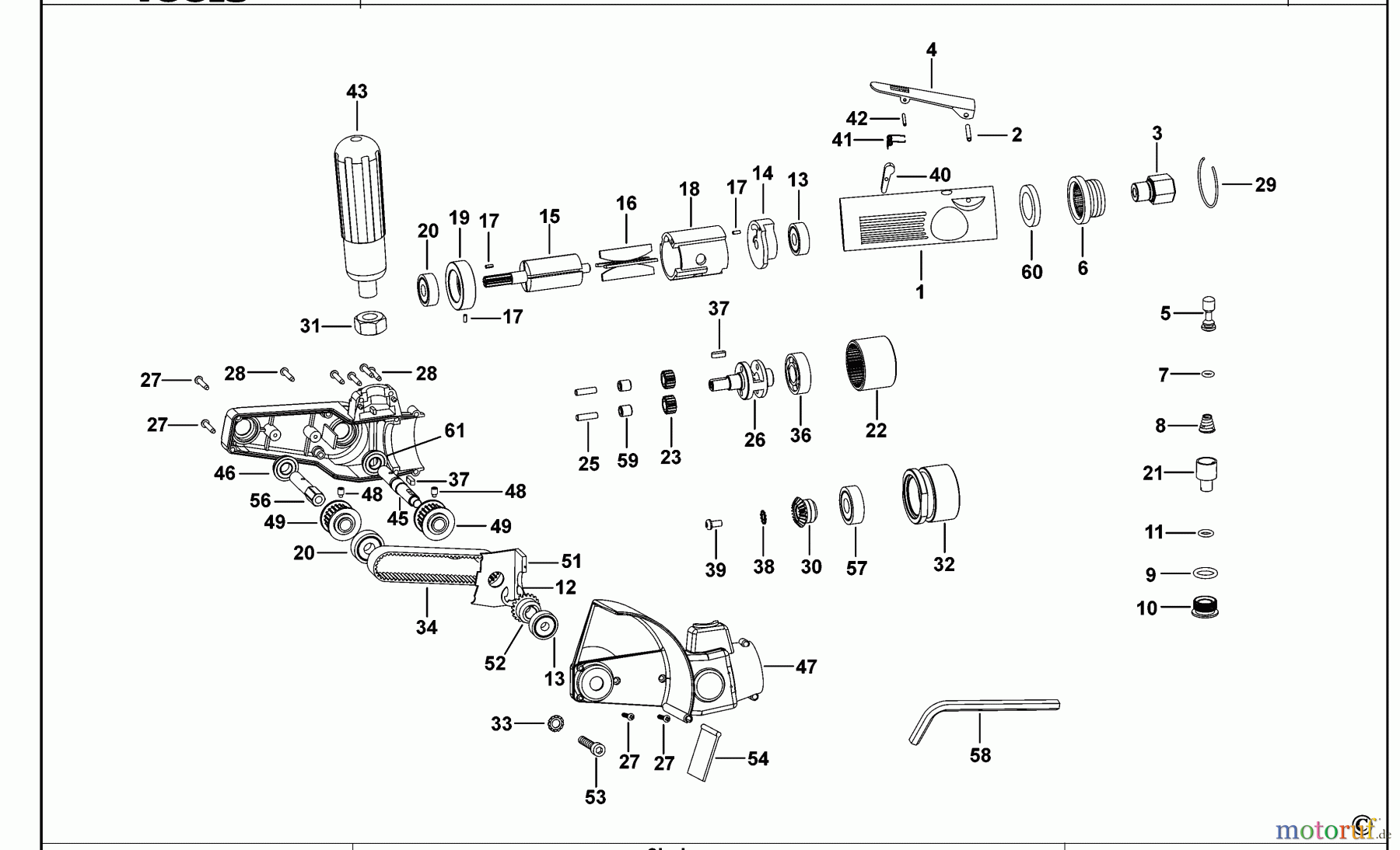MAC POWER TOOLS OBERFLÄCHENBEARB.GER MB6901-KIT Seite 1