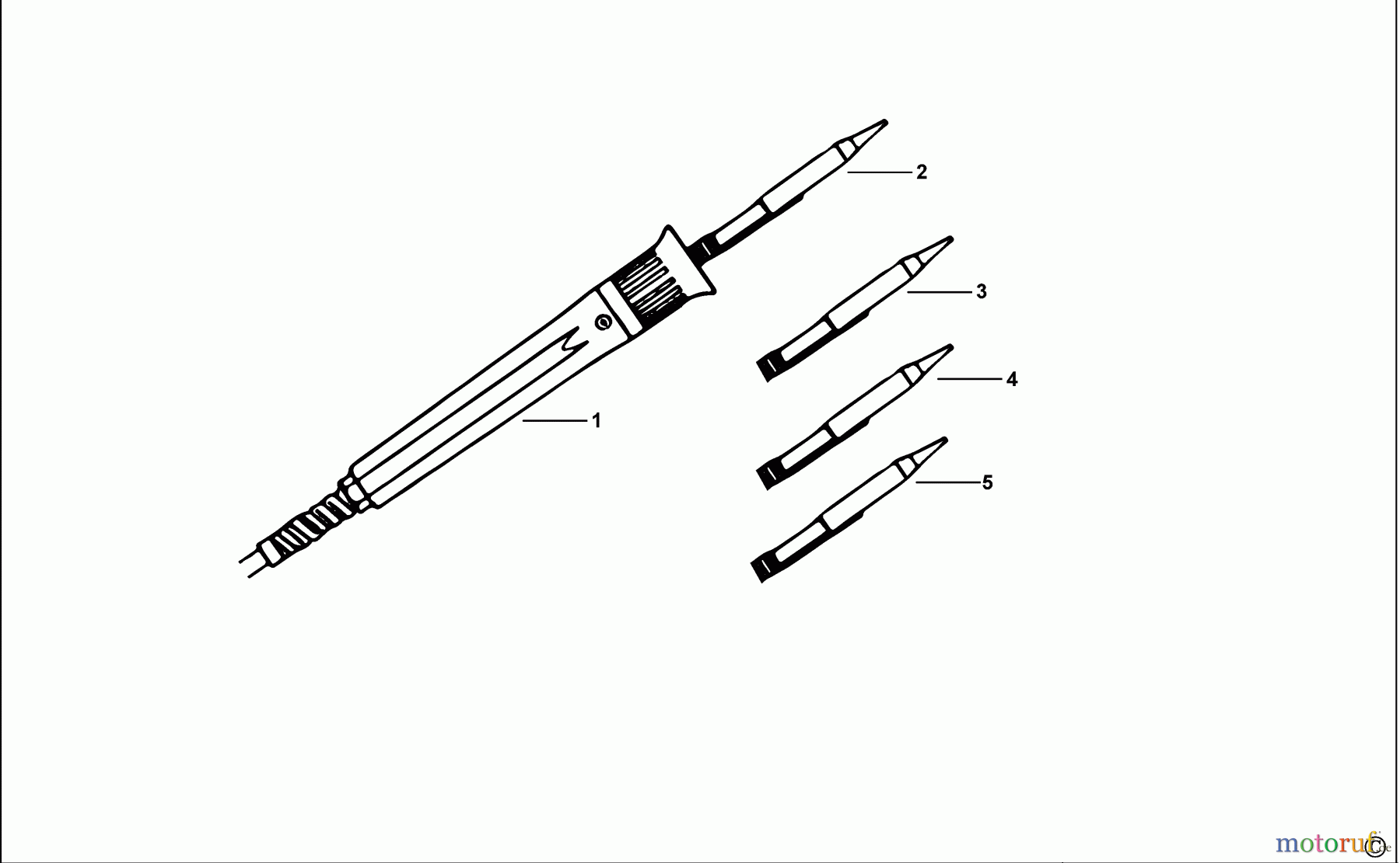 FACOM OTHER EQUIPMENT LÖTKOLBEN 1002.60 Seite 1