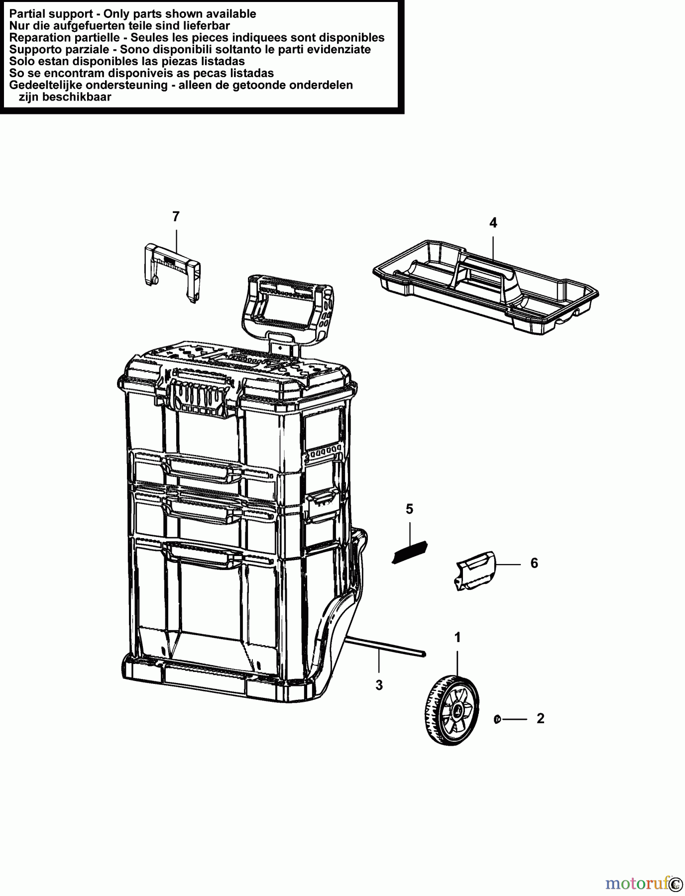 STANLEY STORAGE WORKCENTRES ARBEITSPLATZ STST1-70344 Seite 1