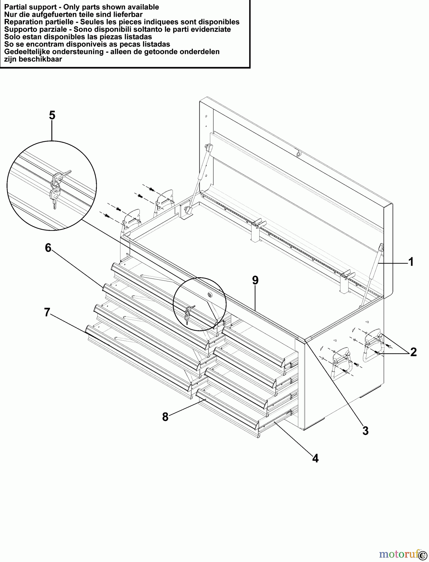 EXPERT STORAGE SCHUBLADENSCHRANK E010245B Seite 1