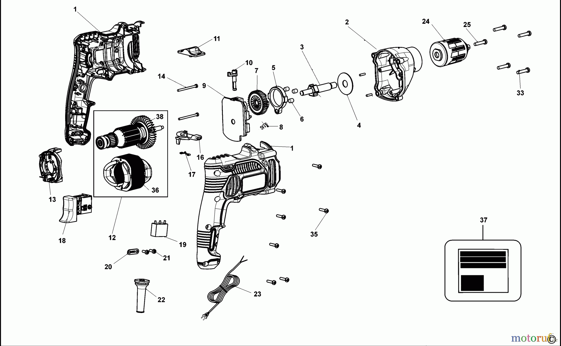 STANLEY HAMMERS ROTARY HAMMERS SDS-PLUS BOHRHAMMER KFFMEH750 Seite 1